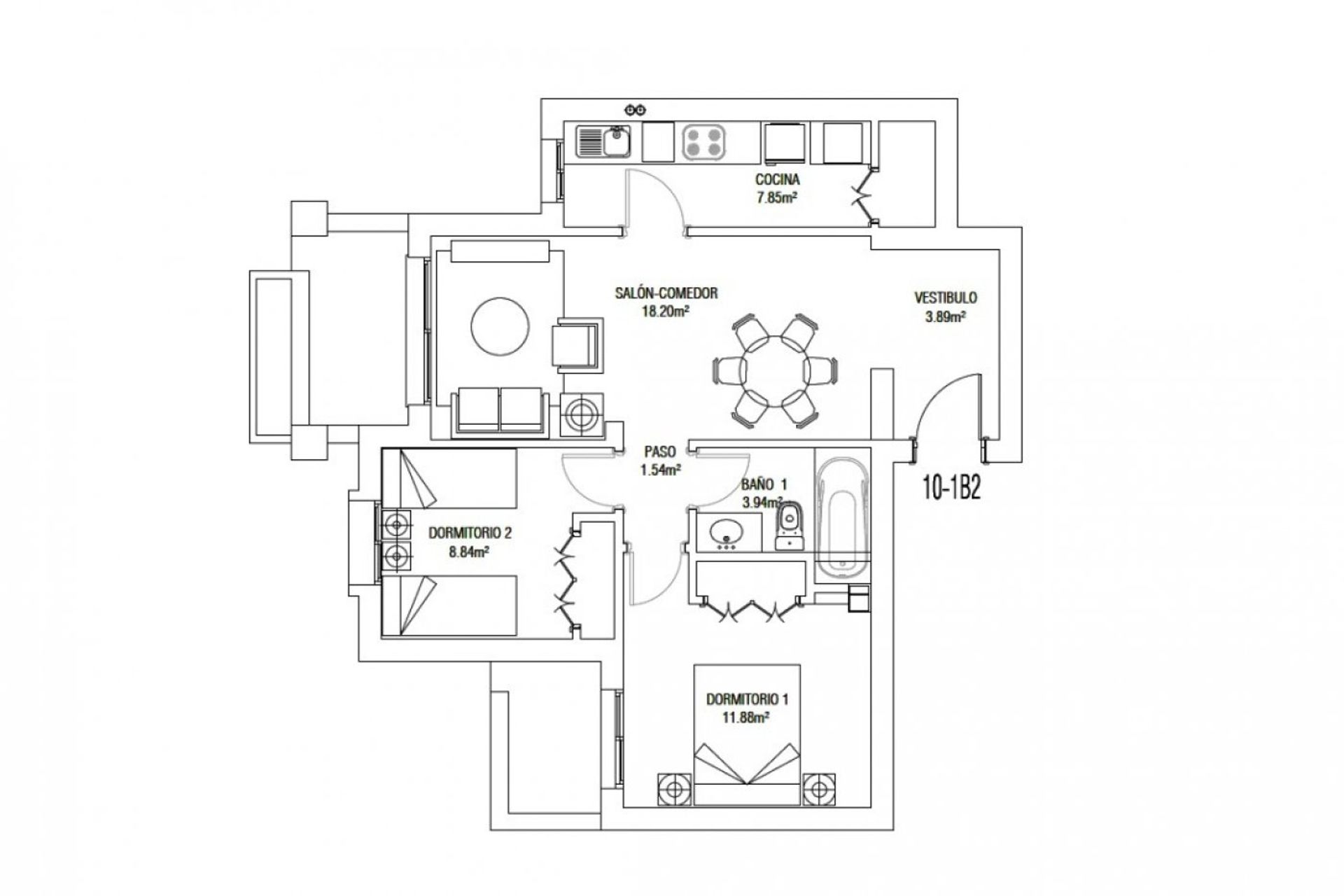 Condominium in Torre del Ramé, Murcia 10014954