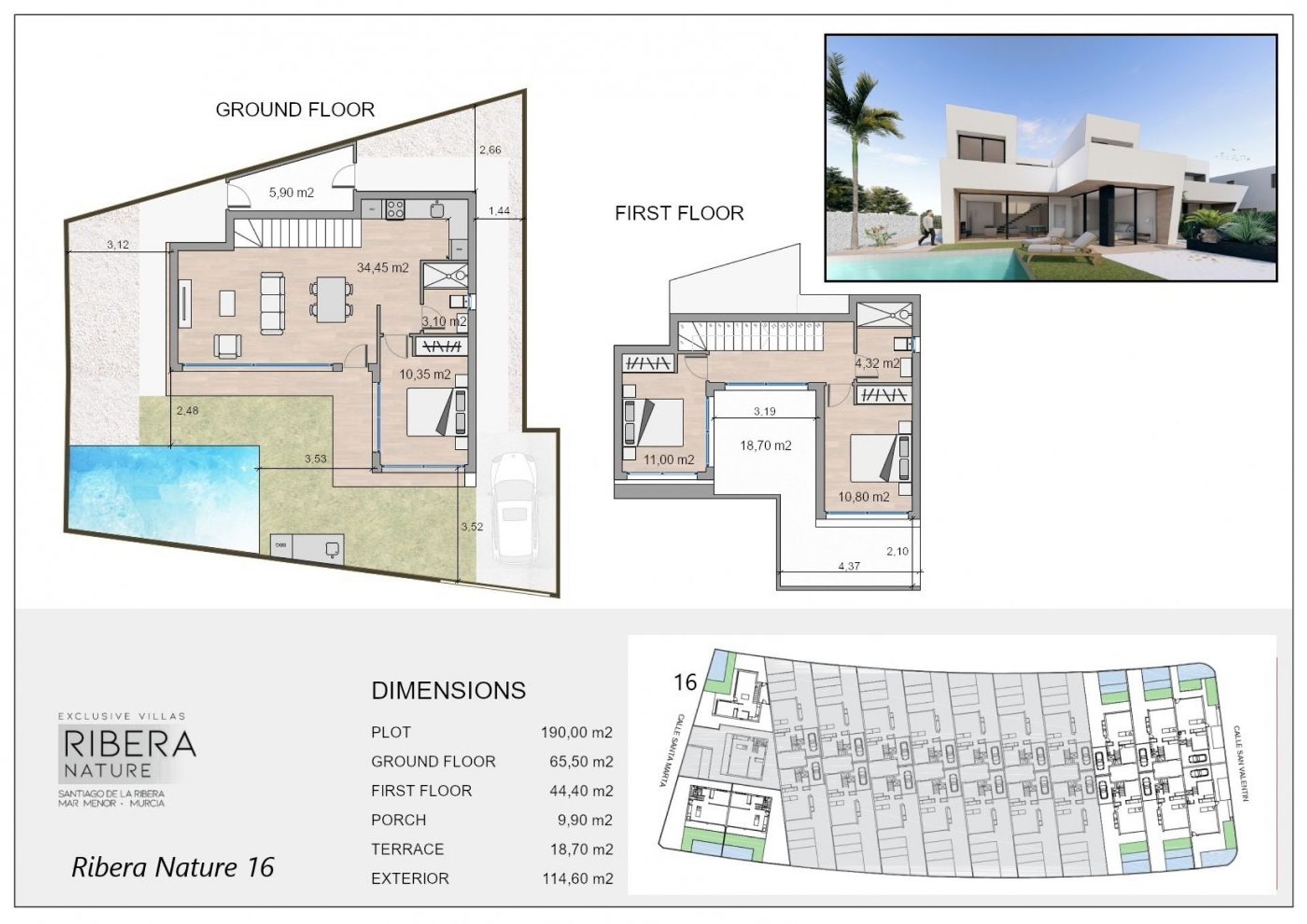 Hus i Santiago De La Ribera, Murcia 10015012