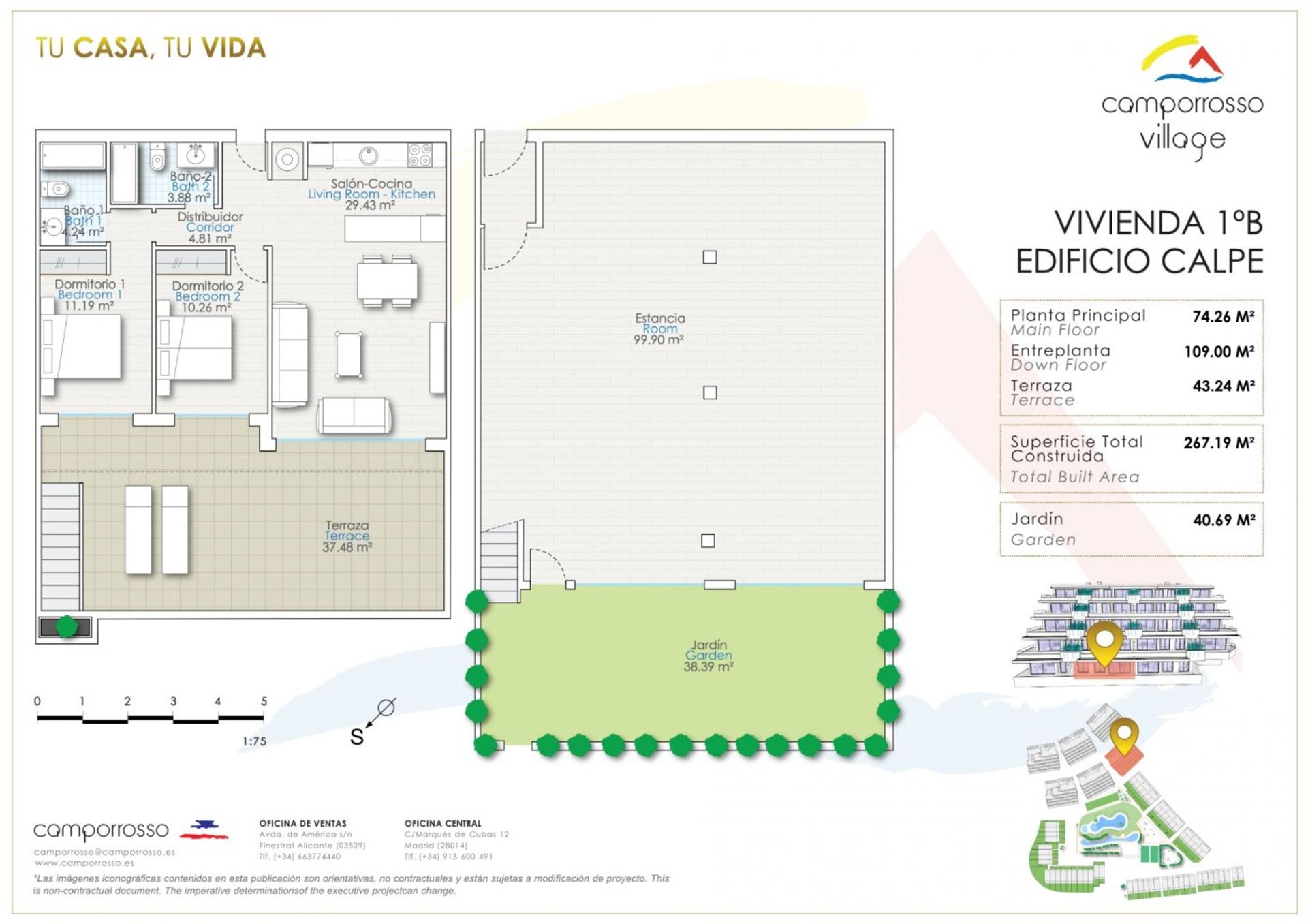 Kondominium dalam Finestrat, Alicante 10015039