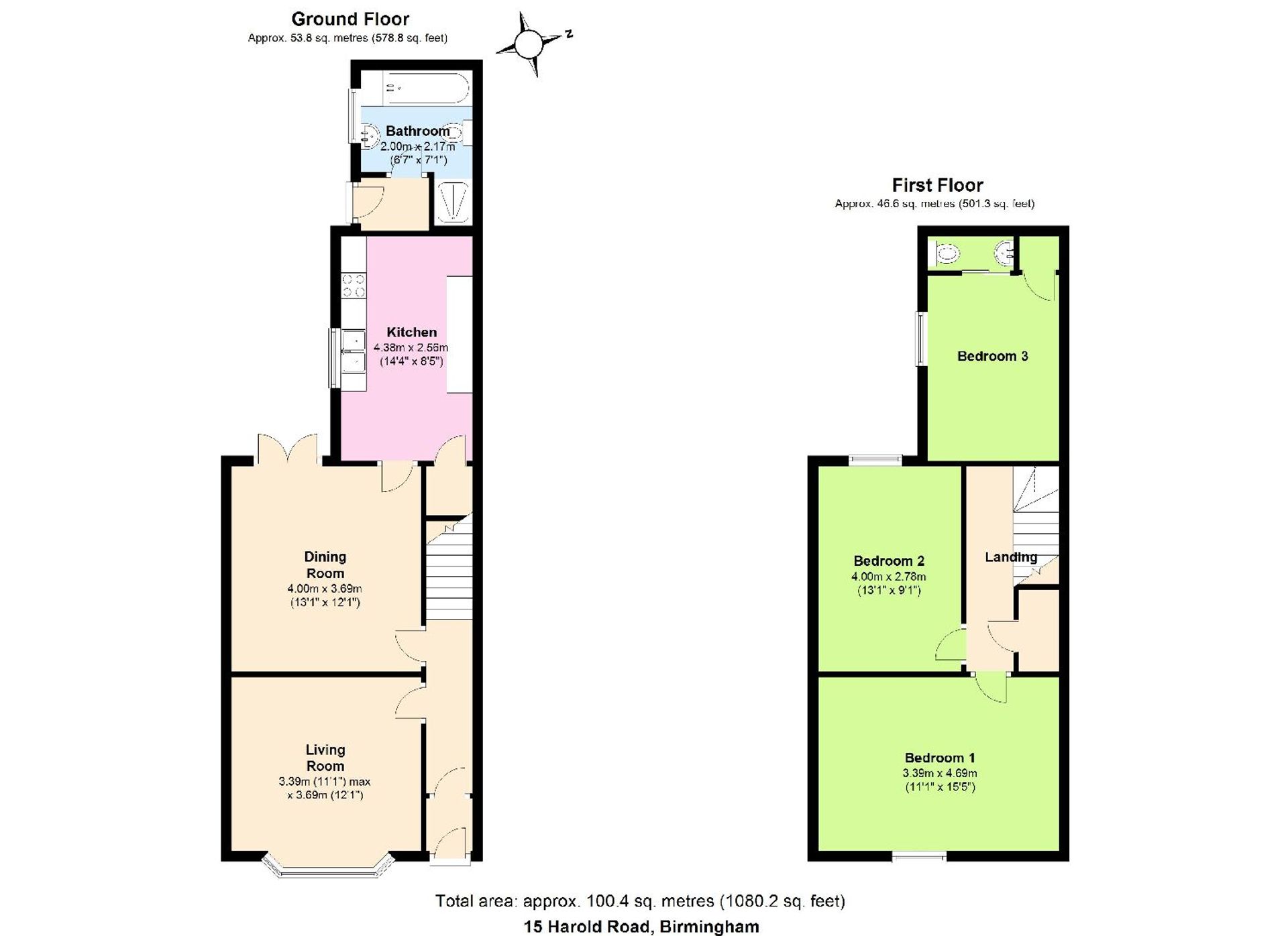 Rumah di Birmingham, West Midlands 10017162