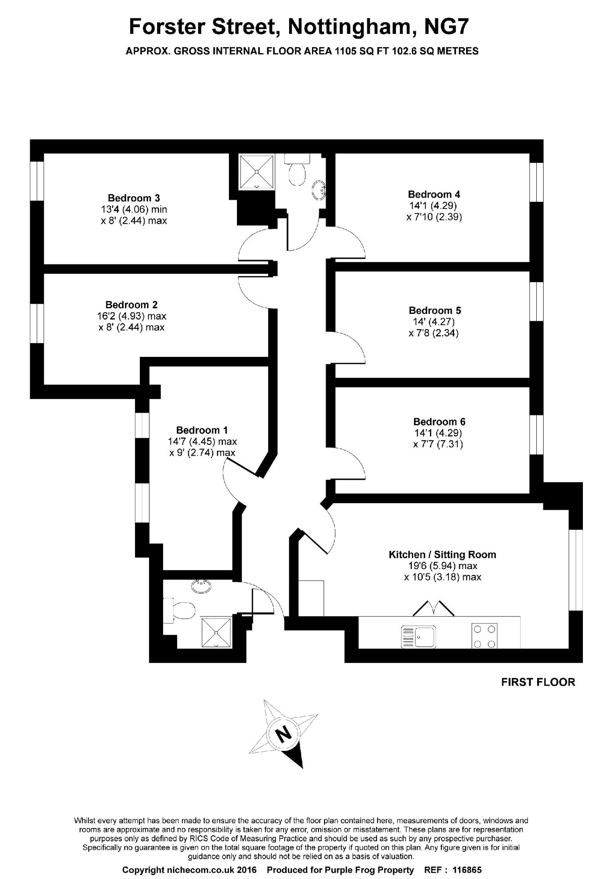 Huis in Nottingham, Nottinghamshire 10017302