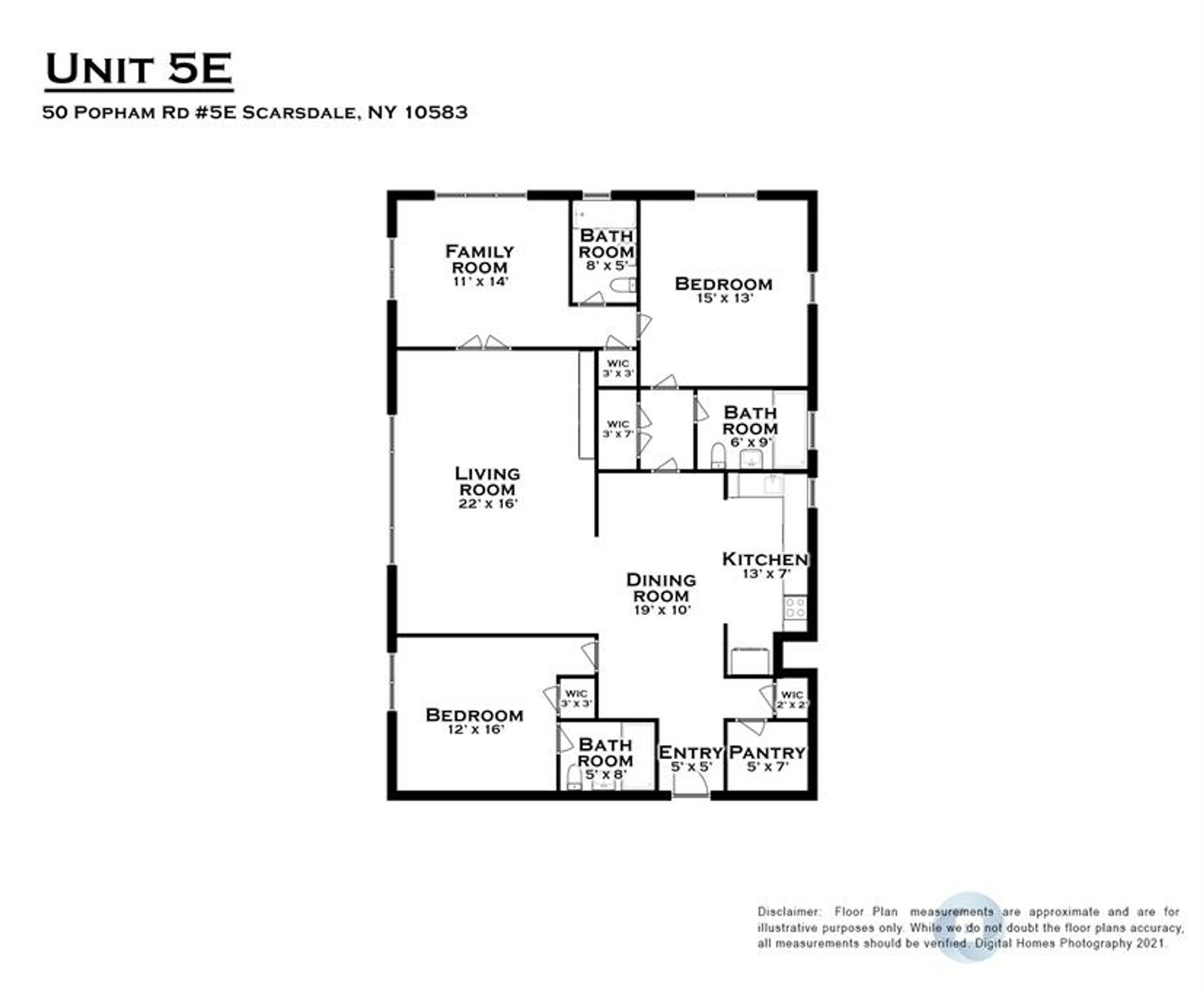 Kondominium dalam Scarsdale, New York 10019386