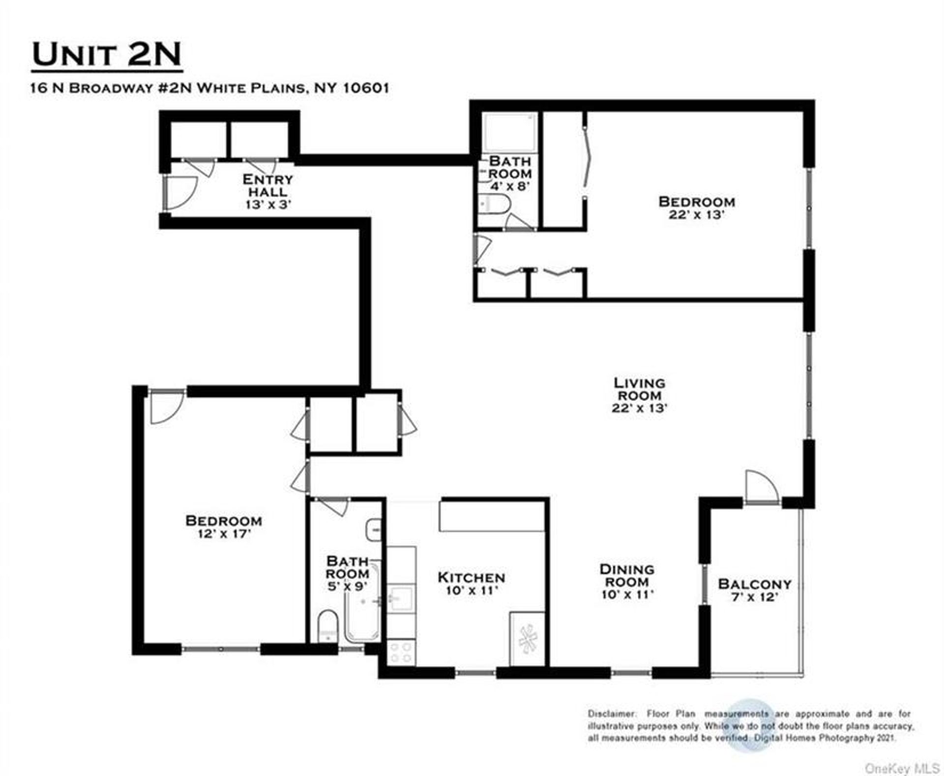 Condominium dans White Plains, New York 10019521