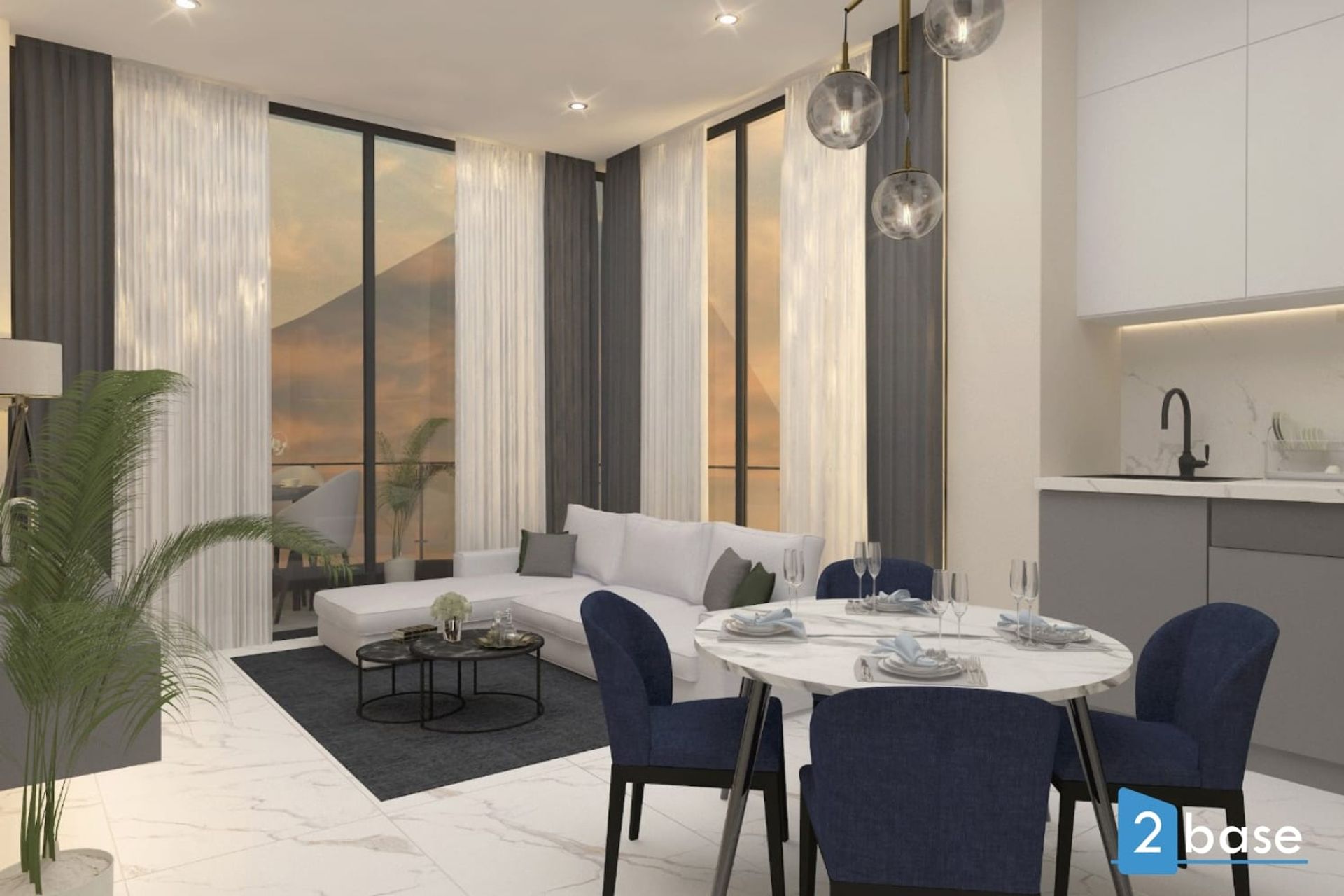 Condominio nel Alanya Centre, Antalya 10022690