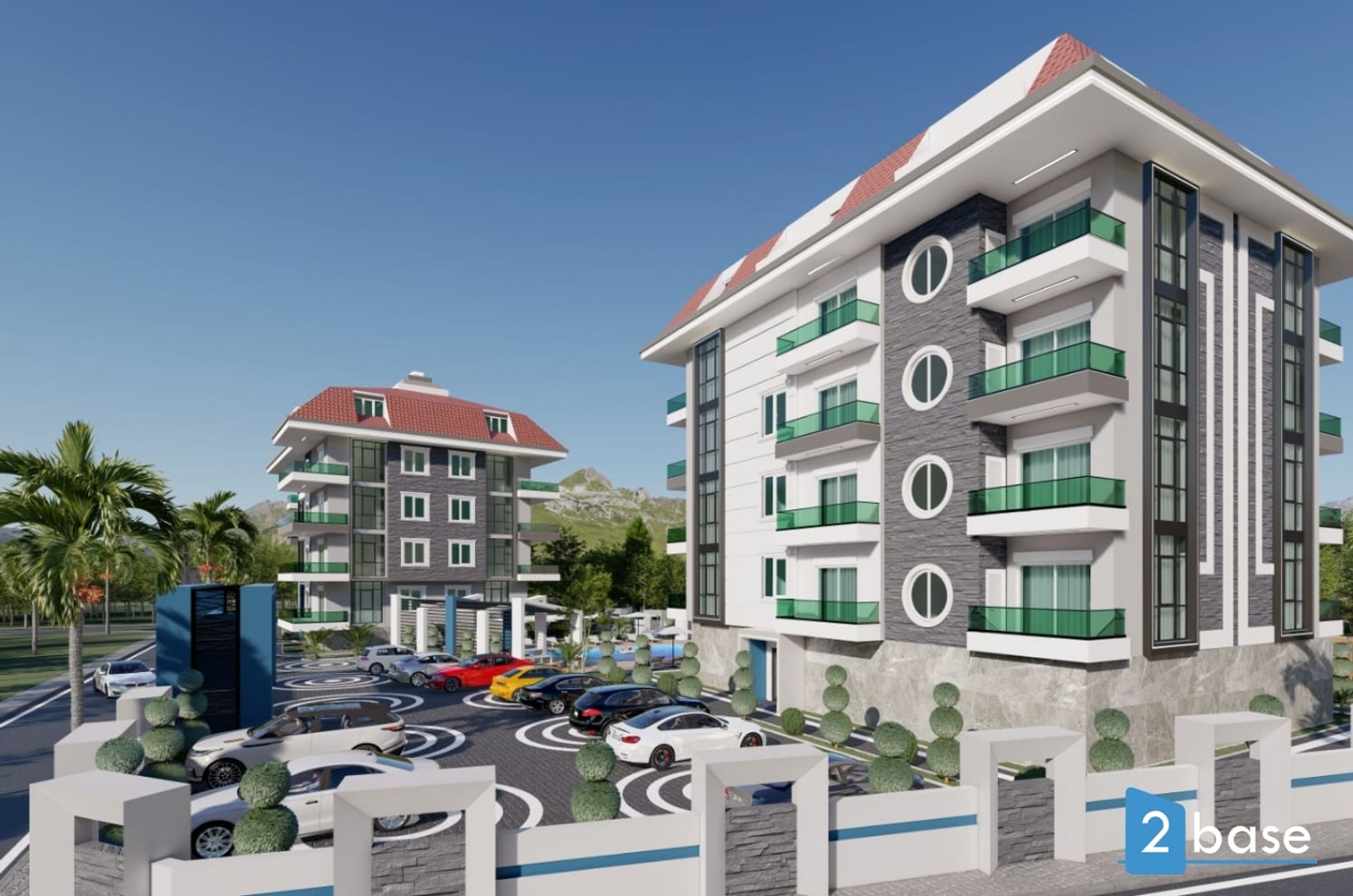 Condominio en Alanya Oba, Antalya 10022723