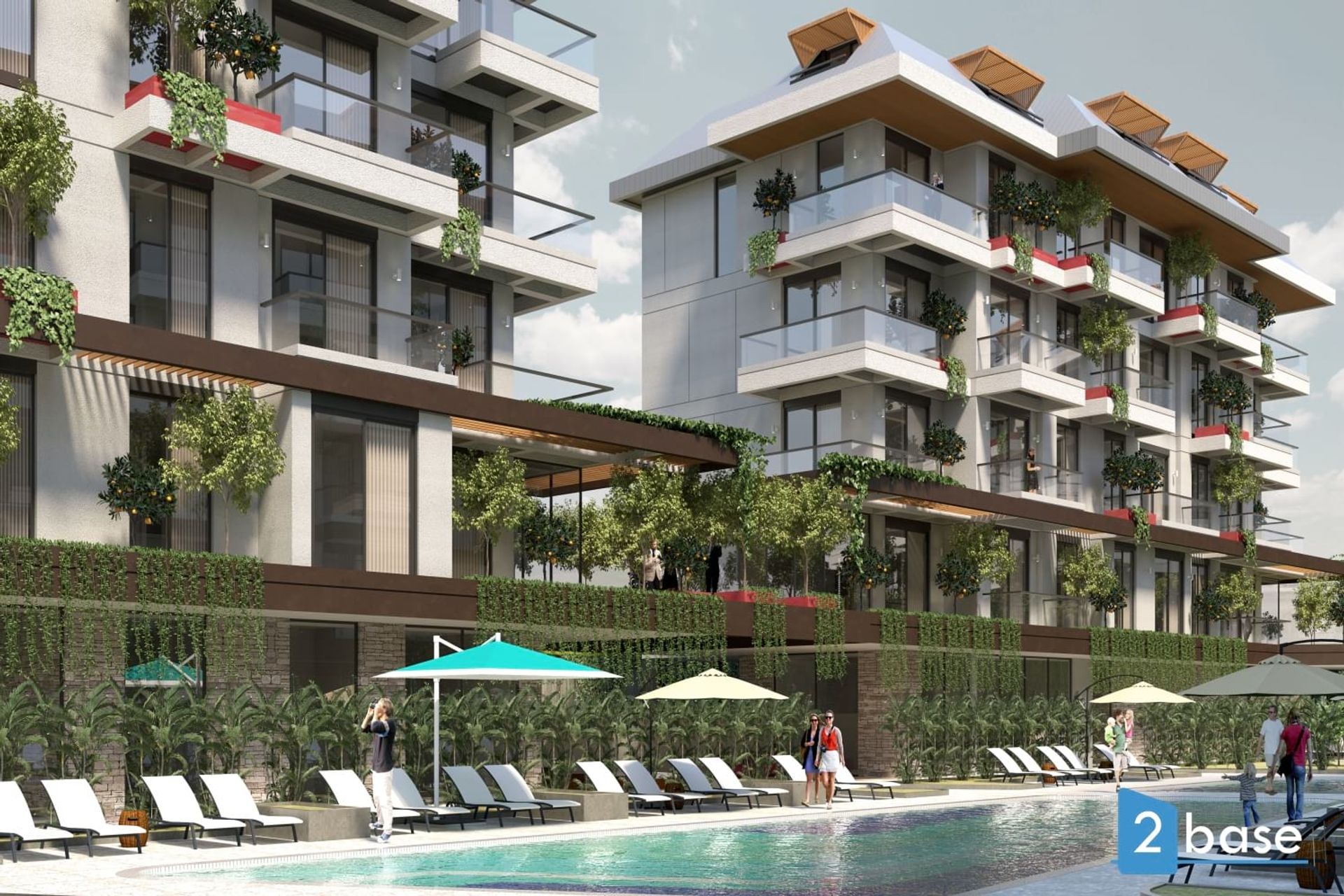 Condominium dans Alanya Oba, Antalya 10022731