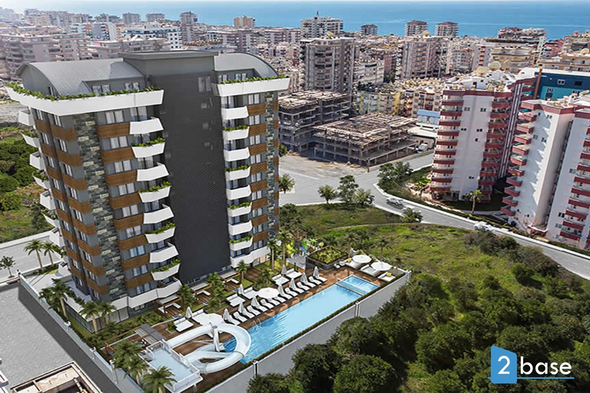 公寓 在 Alanya Mahmutlar, Antalya 10022746