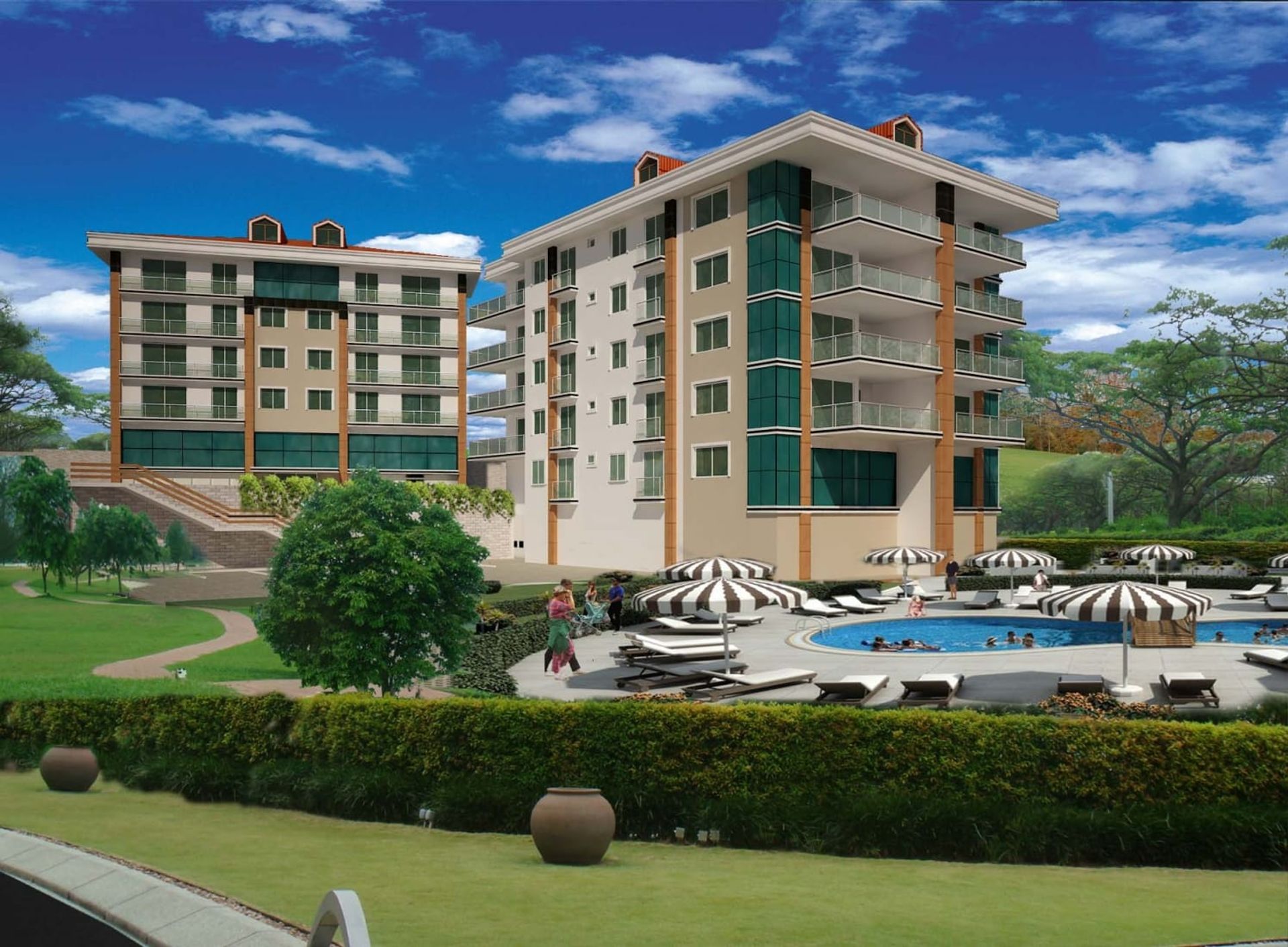 Condominio en Alanya Kestel, Antalya 10022959