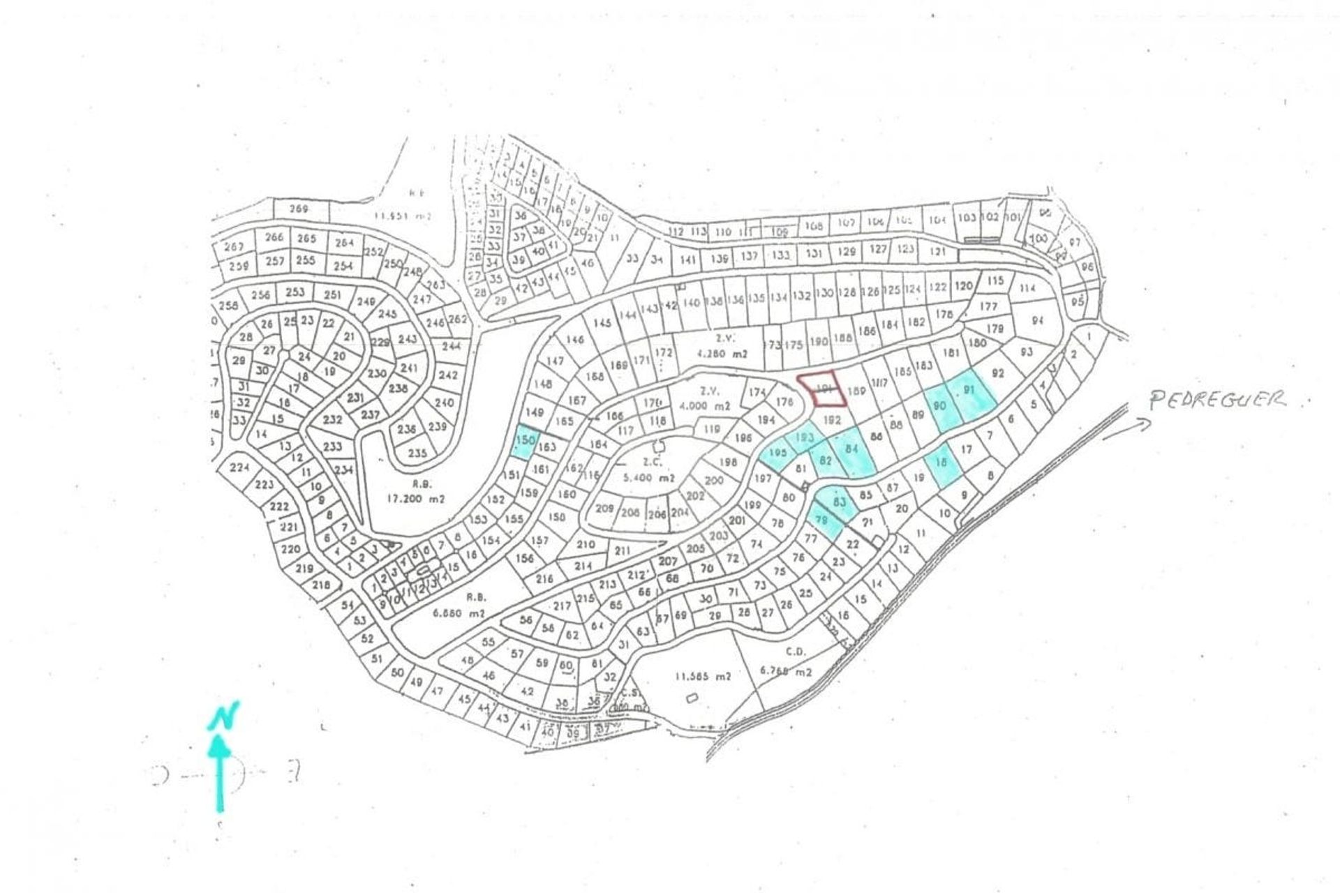 Land in Casas Pontet, Valencia 10023209