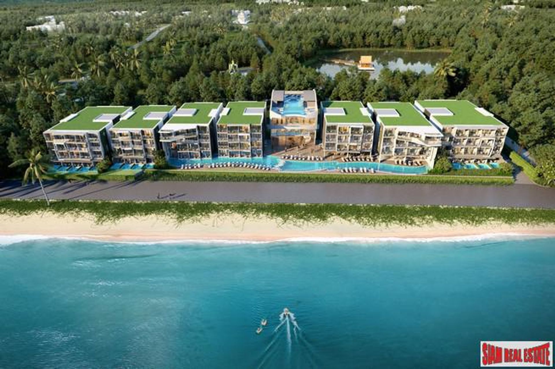 Kondominium dalam Ban Mai Khao, Phuket 10025861