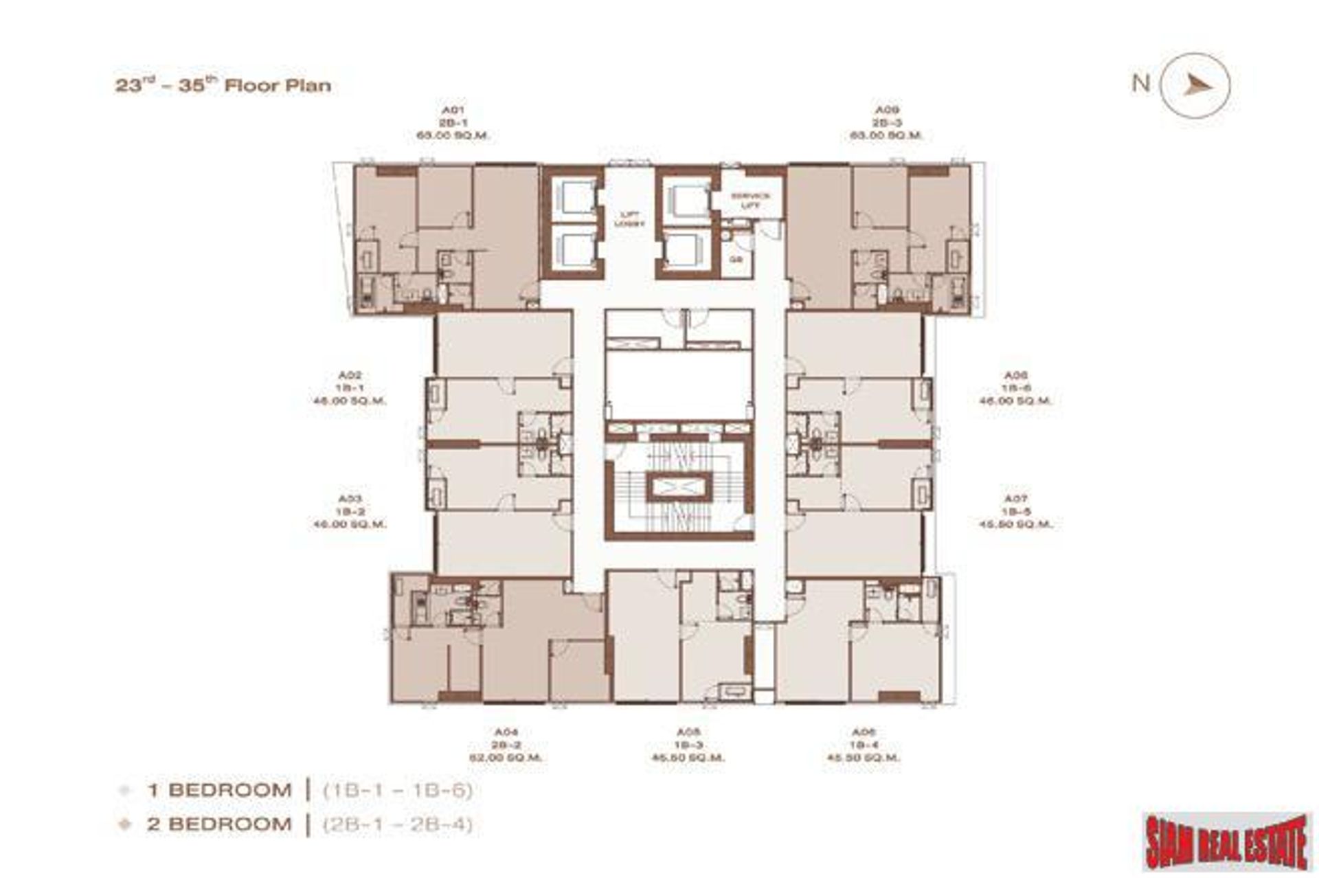 Condominium dans Surasak, Bangkok 10026301