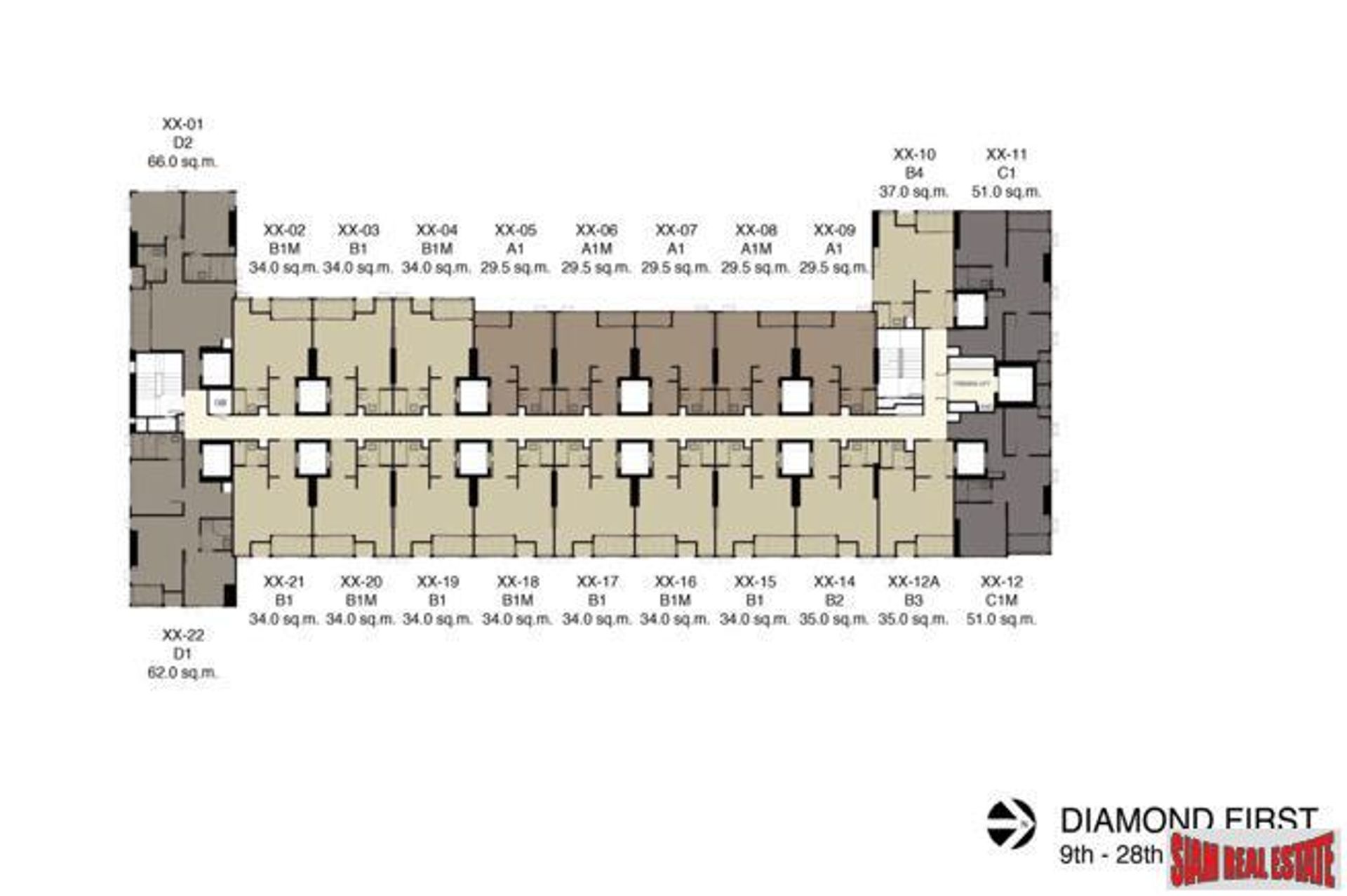 Kondominium dalam Ratchathewii, Bangkok 10026312