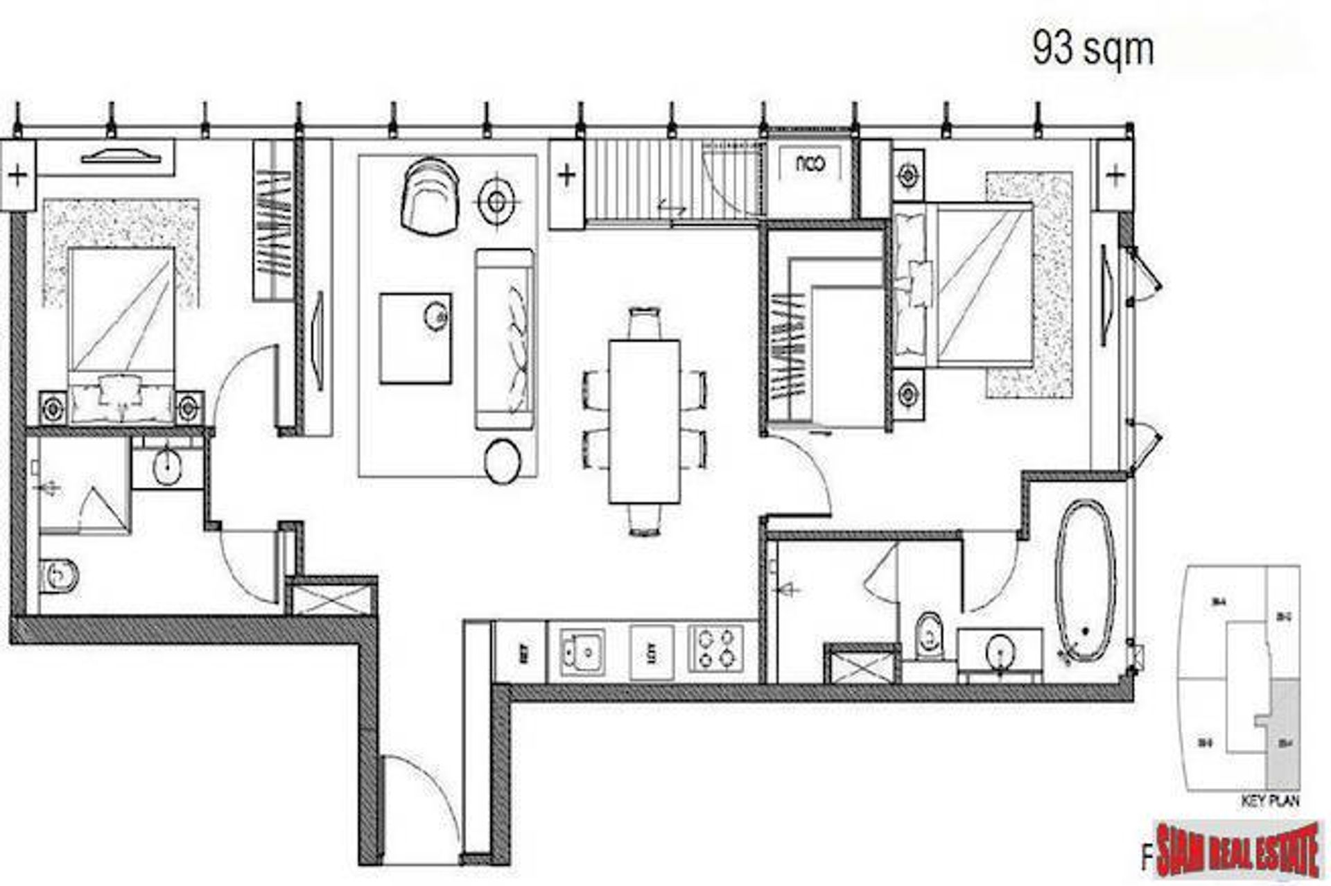 Condominium in Sala Daeng, Bangkok 10026637