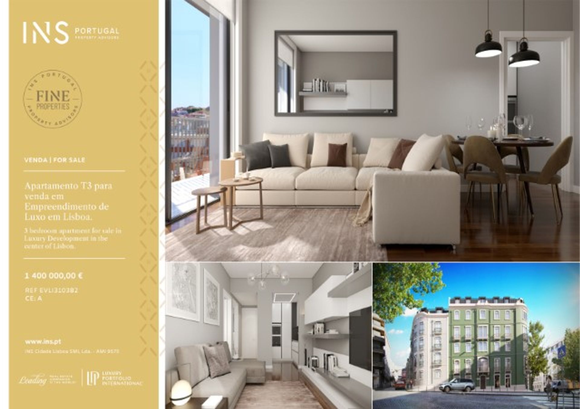 Condominium dans Avenidas Novas, Lisboa 10026787