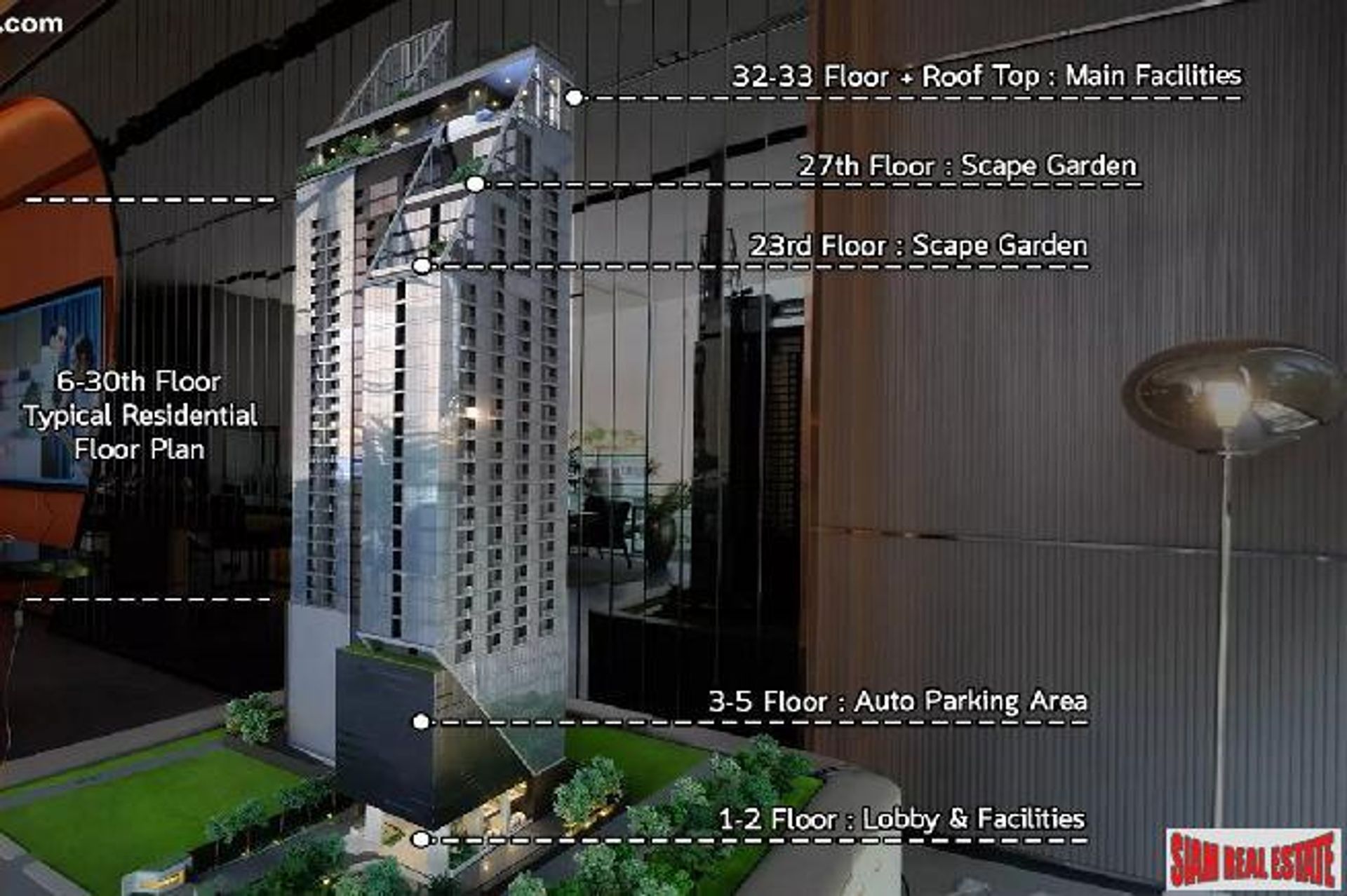 Condominio en Victory Monument, Bangkok 10027267