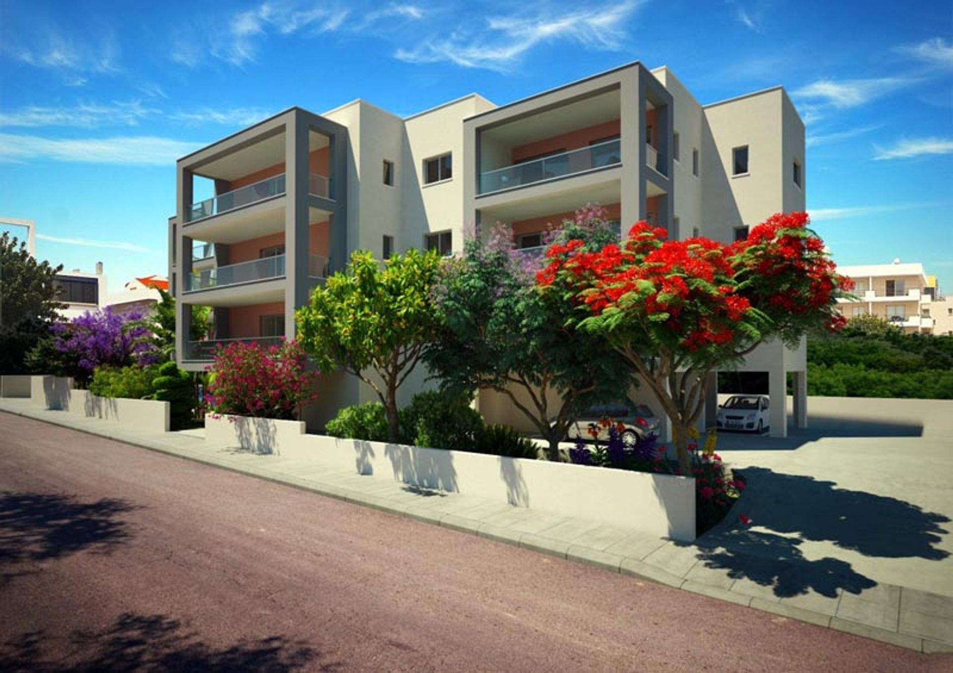 Condominium in Mesa Chorio, Pafos 10034445