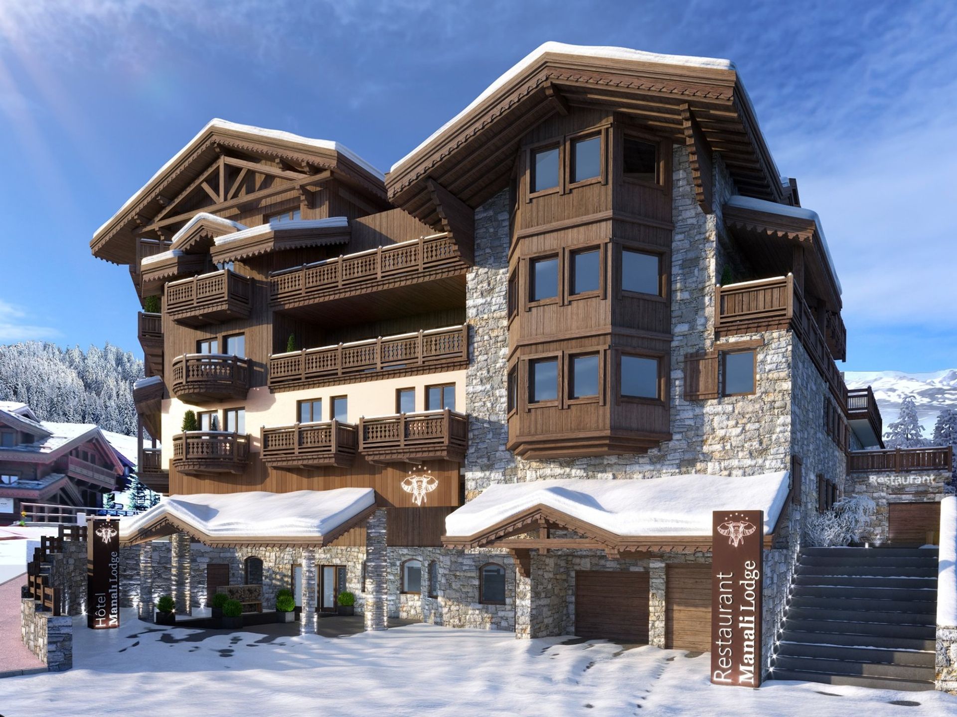 Kondominium di Courchevel, Rhone Alps 10035232