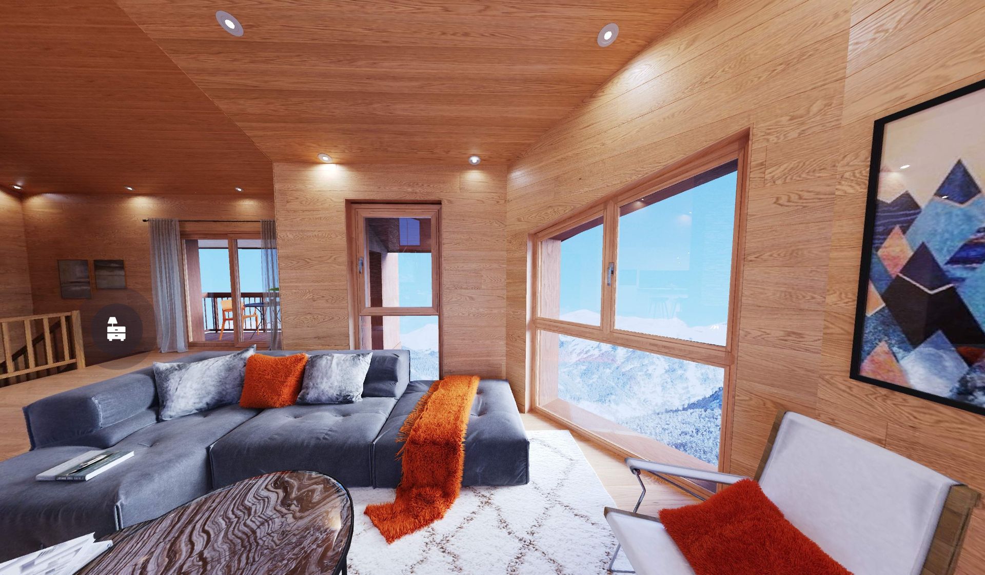 Hus i Courchevel, Rhone Alps 10035373