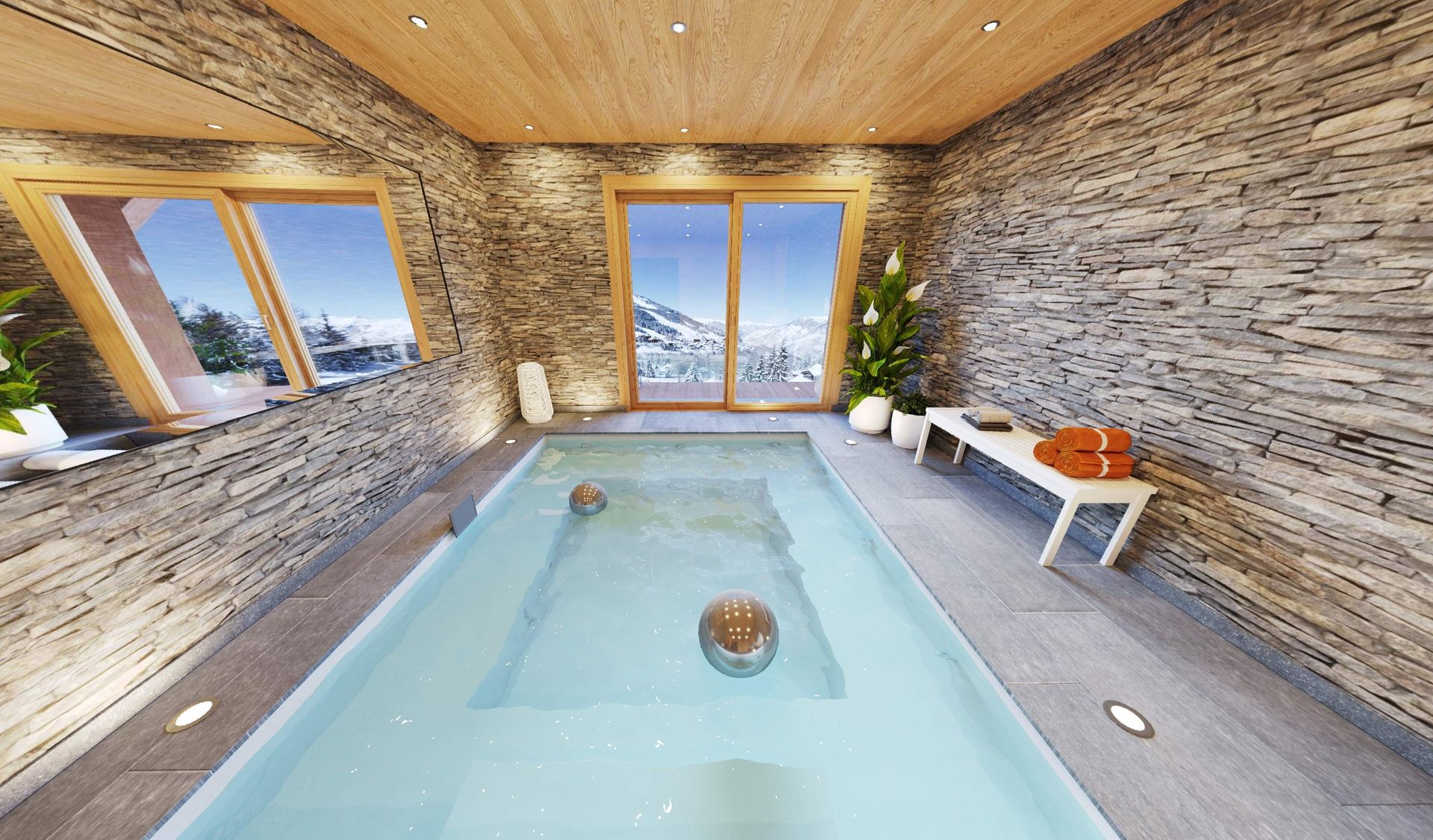 House in Courchevel, Rhone Alps 10035377