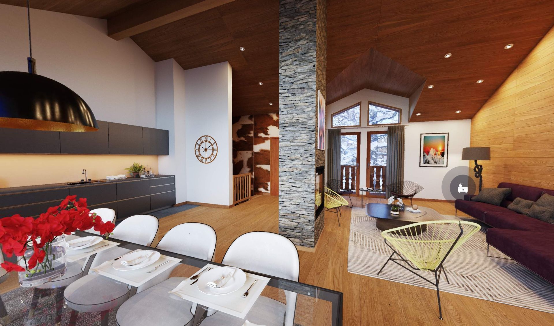 Casa nel Courchevel, Alvernia-Rodano-Alpi 10035377