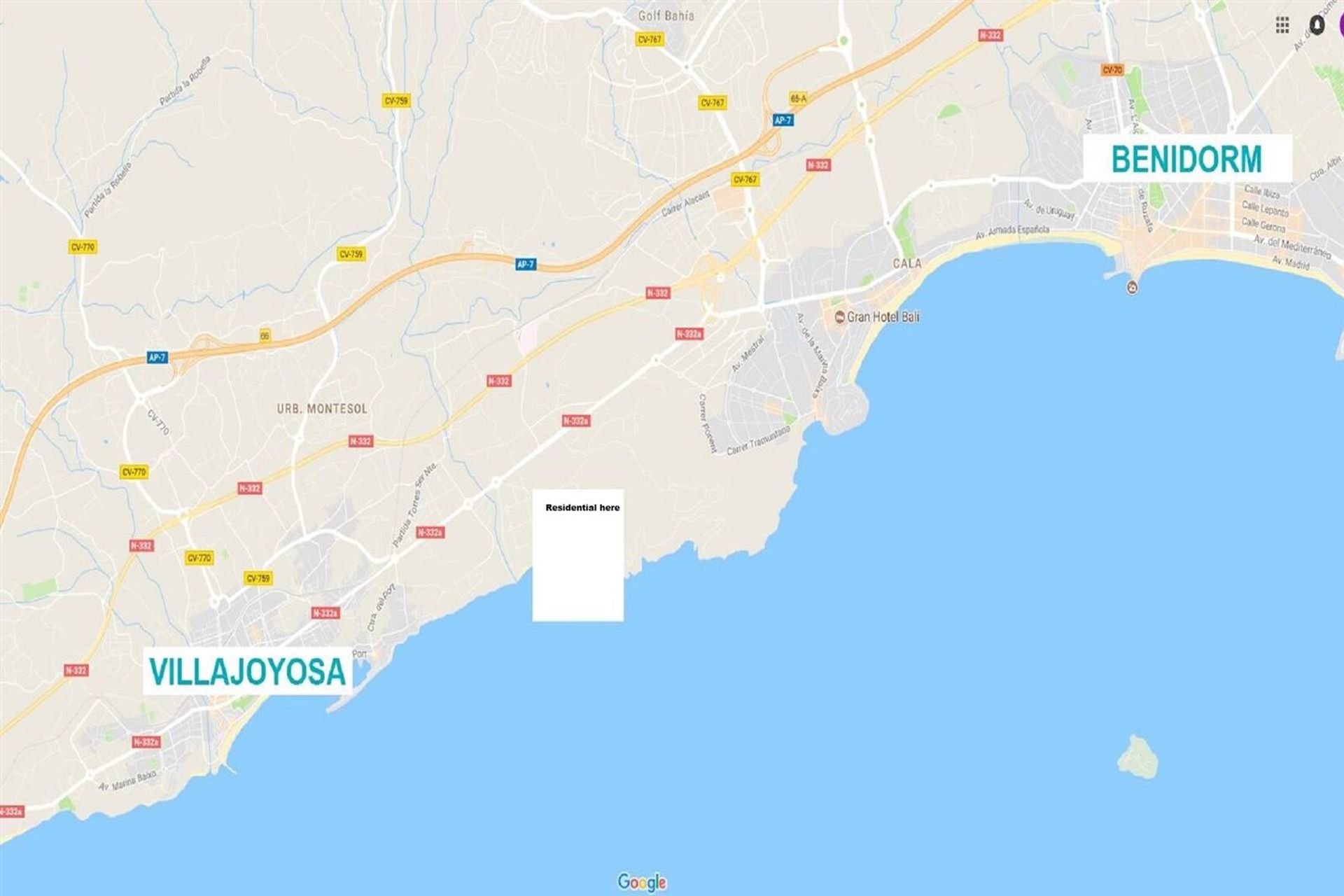 सम्मिलित में Allonbay, Costa Blanca 10036061