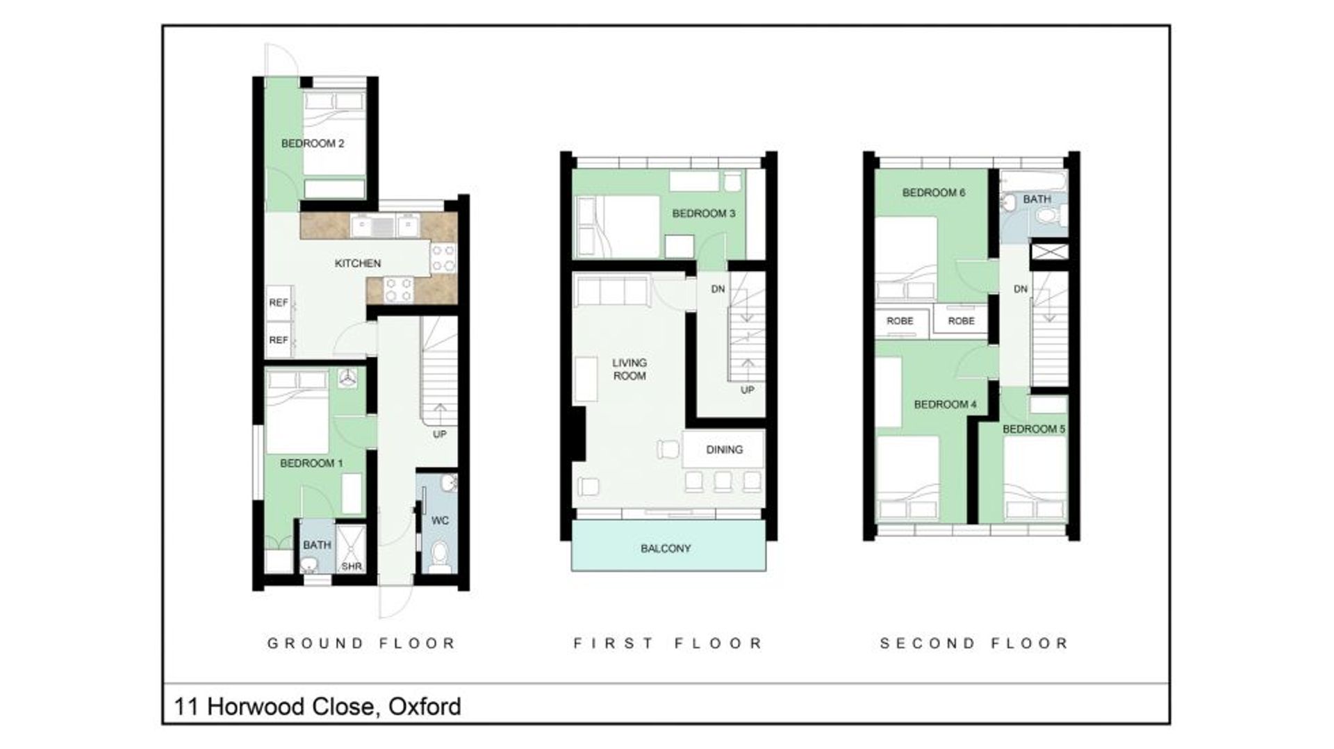 rumah dalam Headington, Oxfordshire 10036111