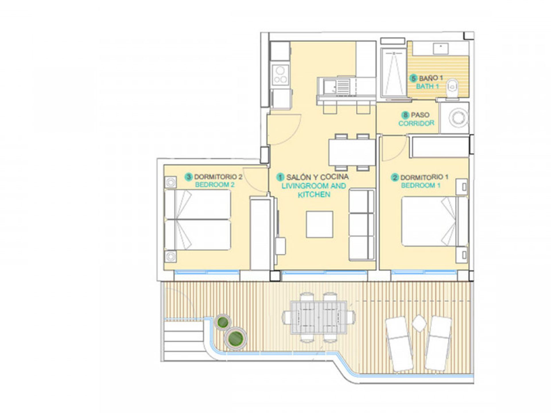 Kondominium w Aguilas, Region Of Murcia 10046718