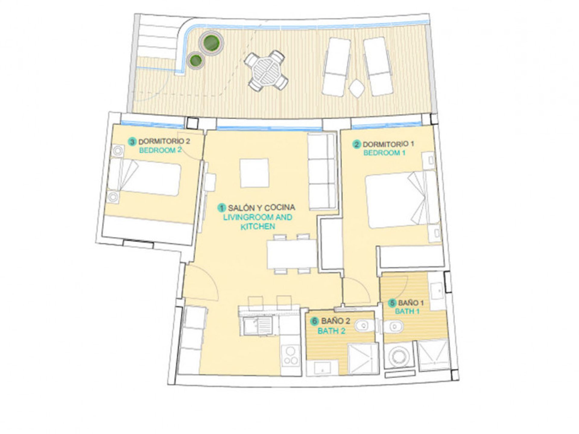 Kondominium w Aguilas, Region Of Murcia 10046718