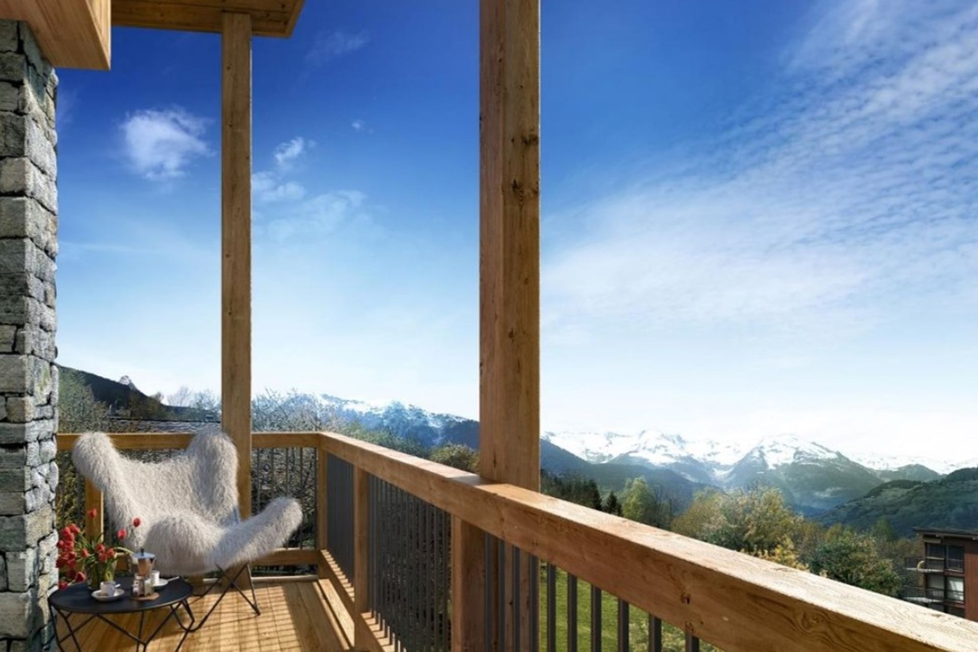 rumah dalam Courchevel, Rhone Alps 10048441