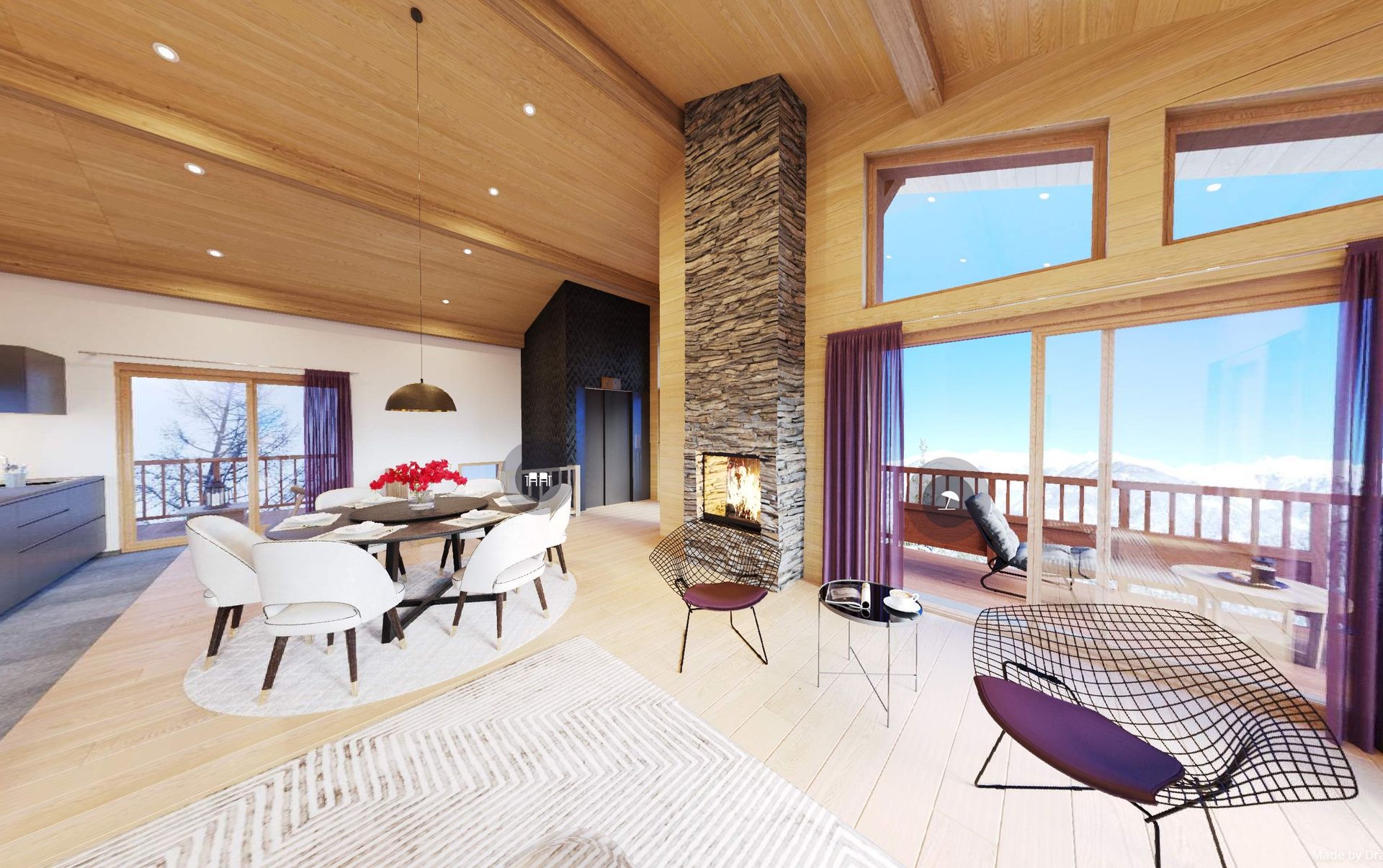 Rumah di Courchevel, Rhone Alps 10048451