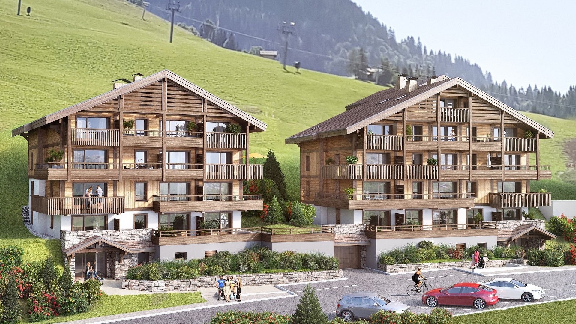 Condominio en Le Grand-Bornand, Auvernia-Ródano-Alpes 10048505