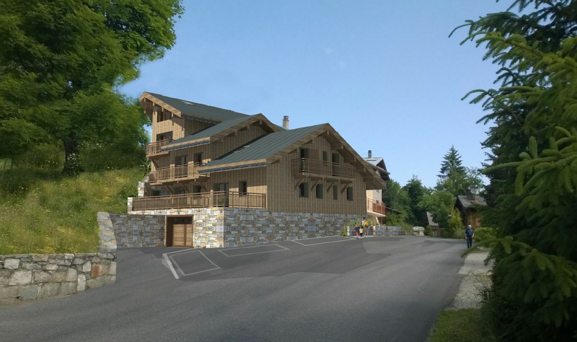 Kondominium w Meribel, Rhone Alps 10048535