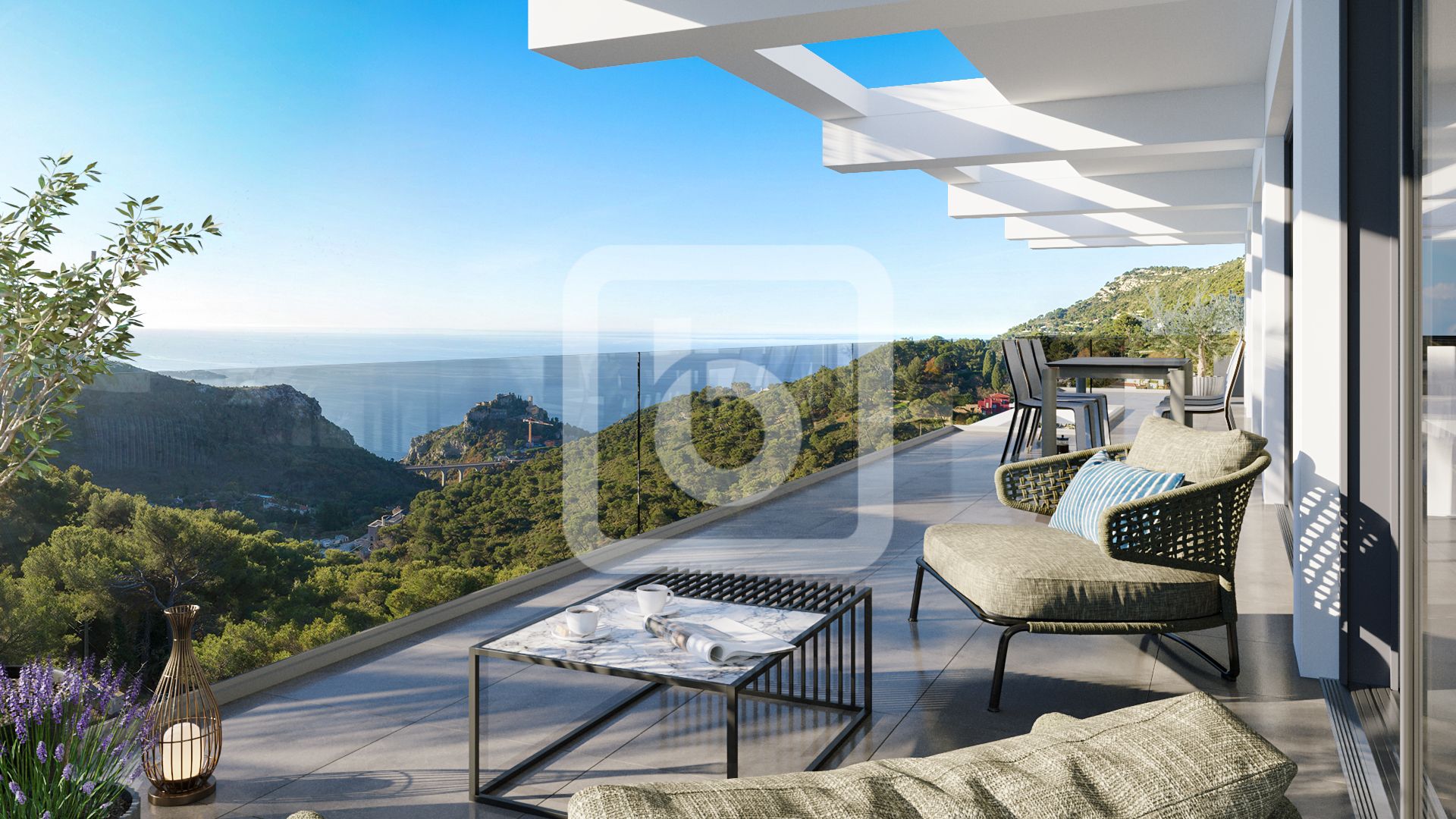 Condominium dans Èze, Provence-Alpes-Côte d'Azur 10048903