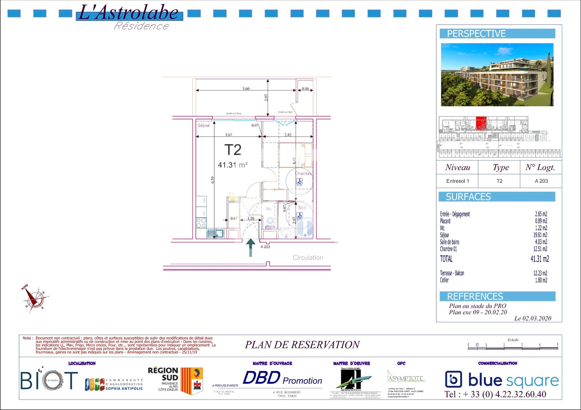 Kondominium dalam Biot, Provence-Alpes-Côte d'Azur 10049111