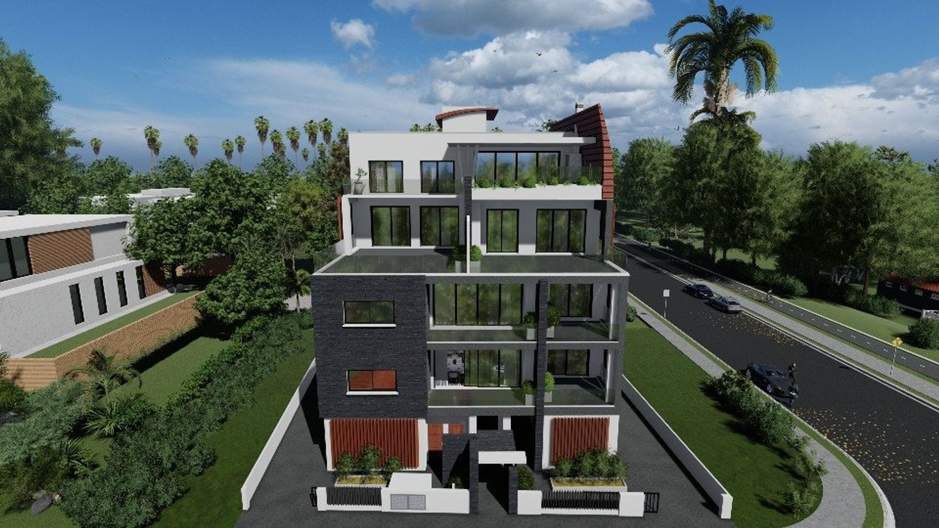 Rumah di City Center, Paphos 10050996