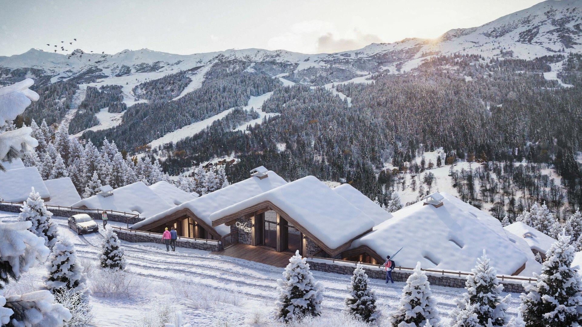 عمارات في Meribel, Rhone-Alpes 10051586