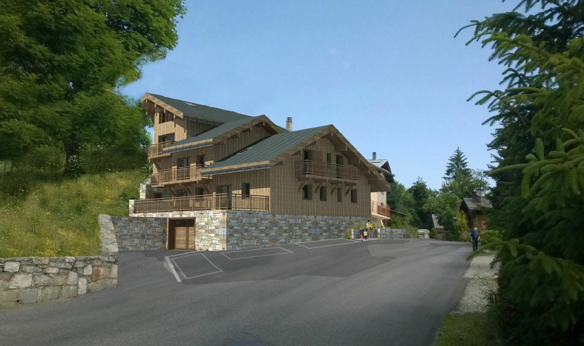 عمارات في Meribel Les Allues, Rhone-Alpes 10051736