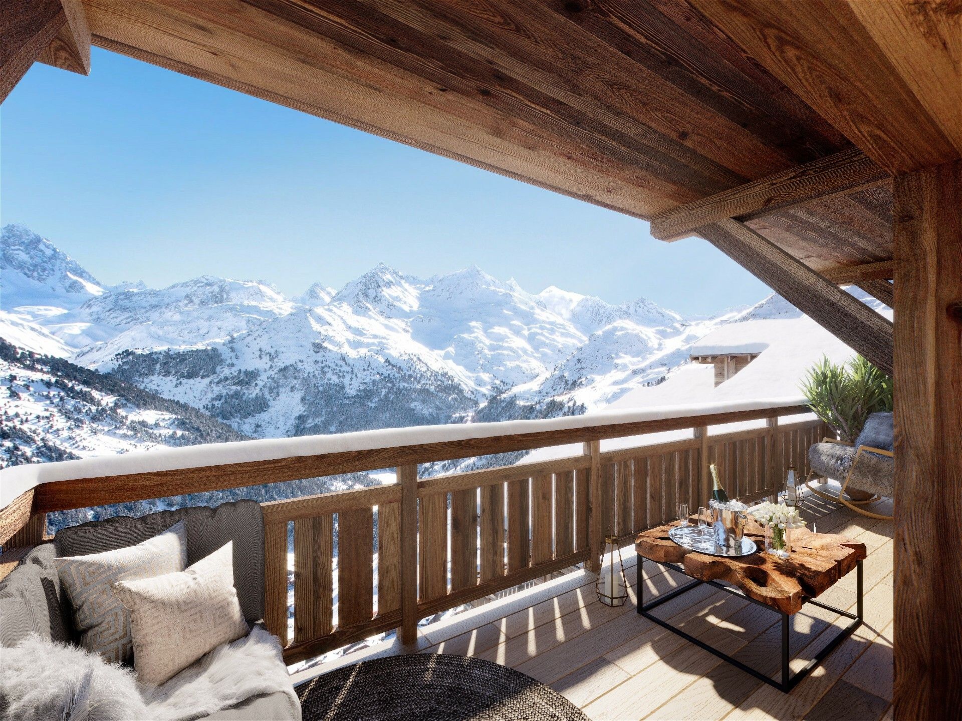 Condominio nel Meribel Mottaret, Rhone-Alpes 10051865