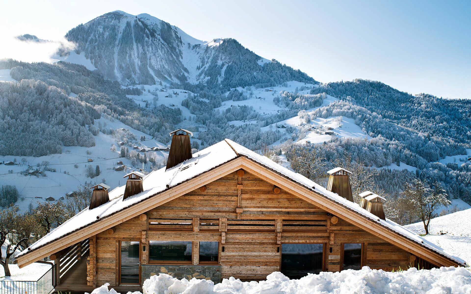 Hus i Manigod, Rhone-Alpes 10051988