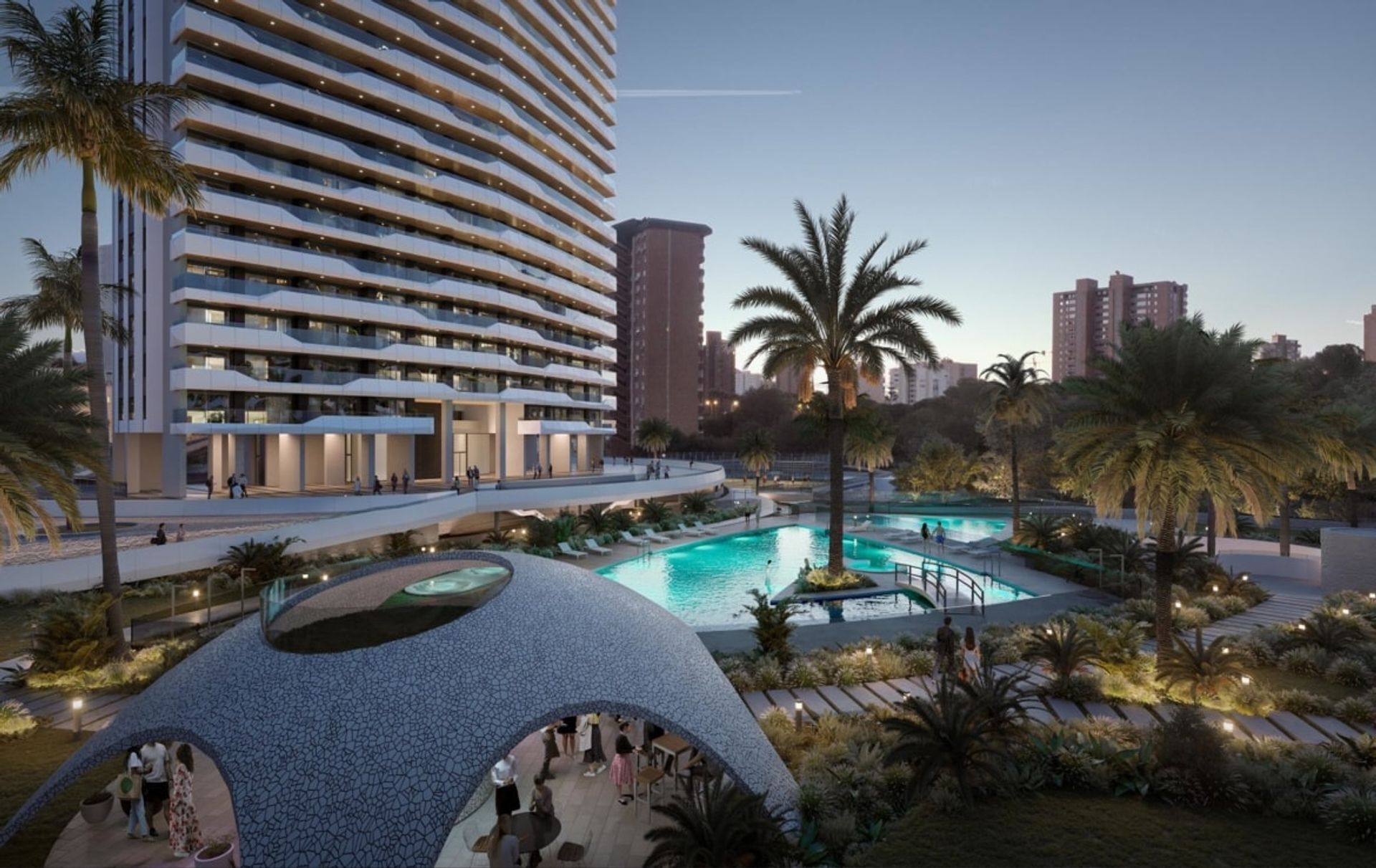 Condominium dans Benidorm, Costa Blanca 10052337