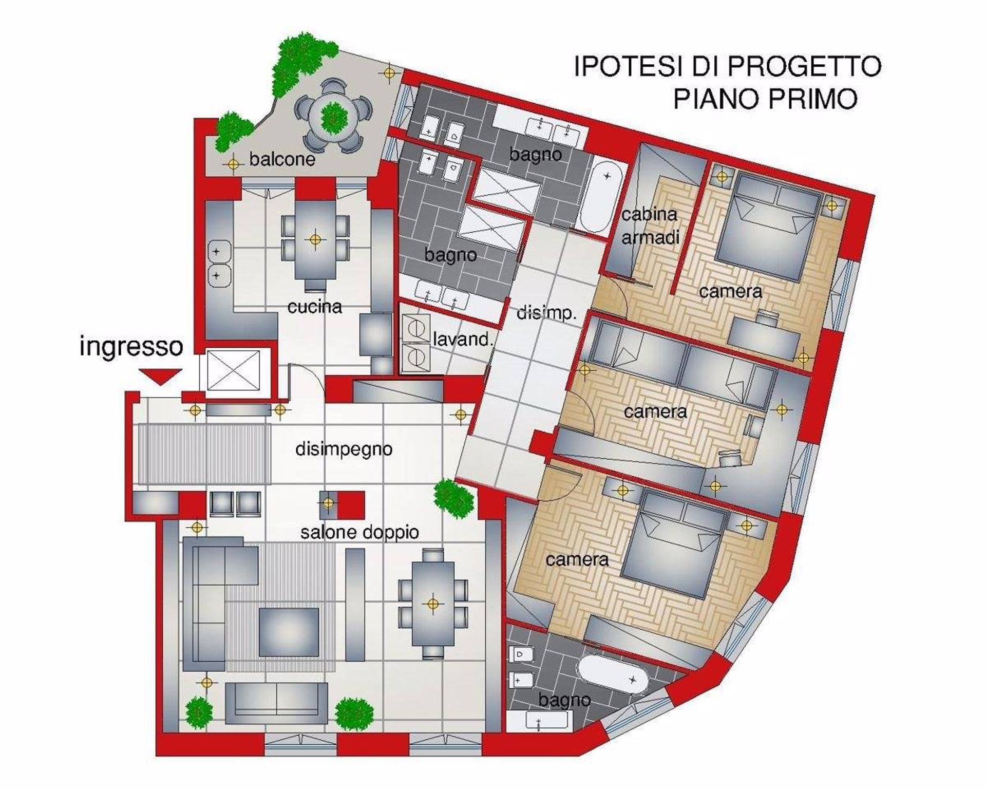 Kondominium dalam Turin, Piedmont 10054537