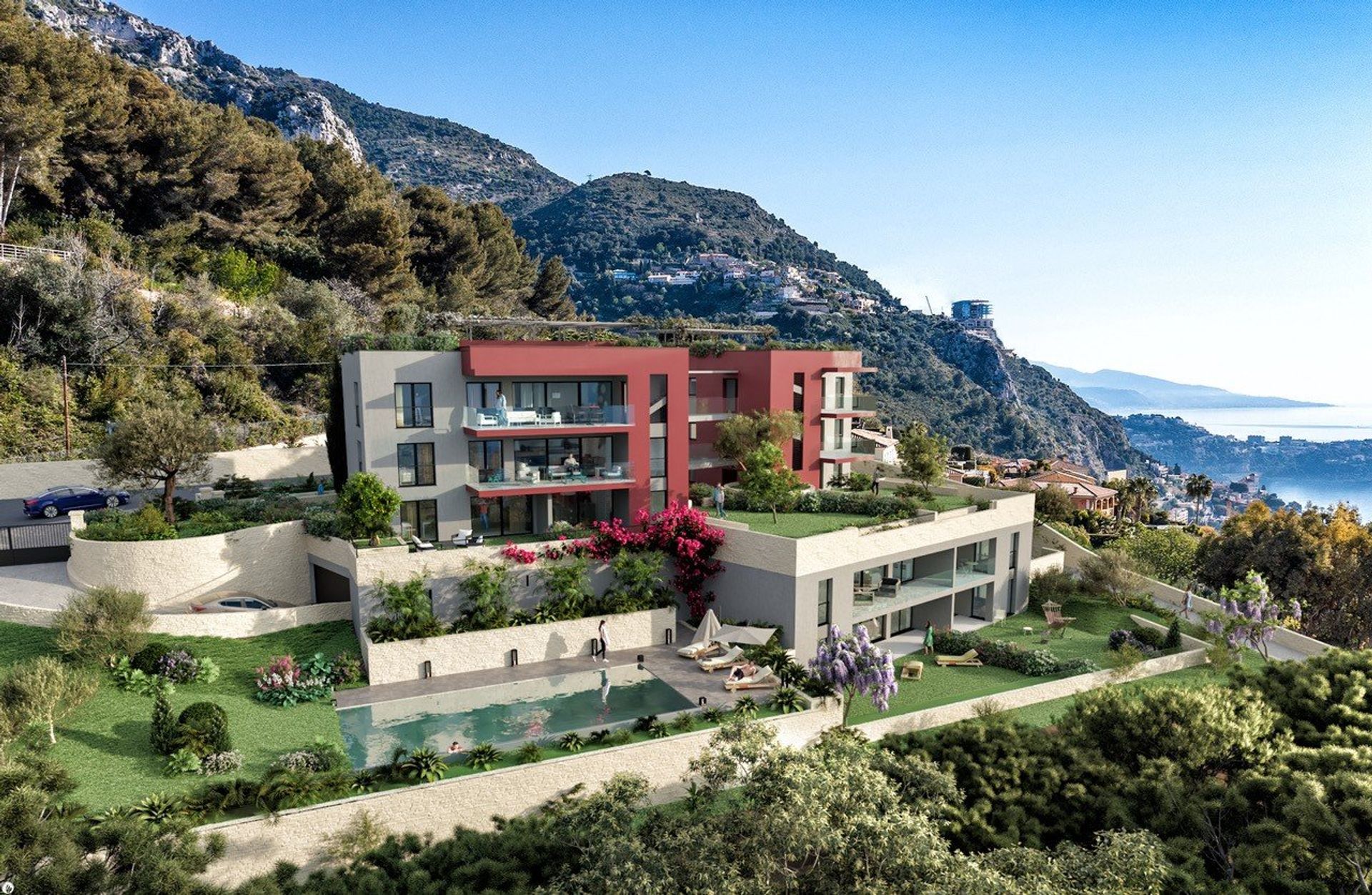 Kondominium di Beausoleil, Provence-Alpes-Cote d'Azur 10054831