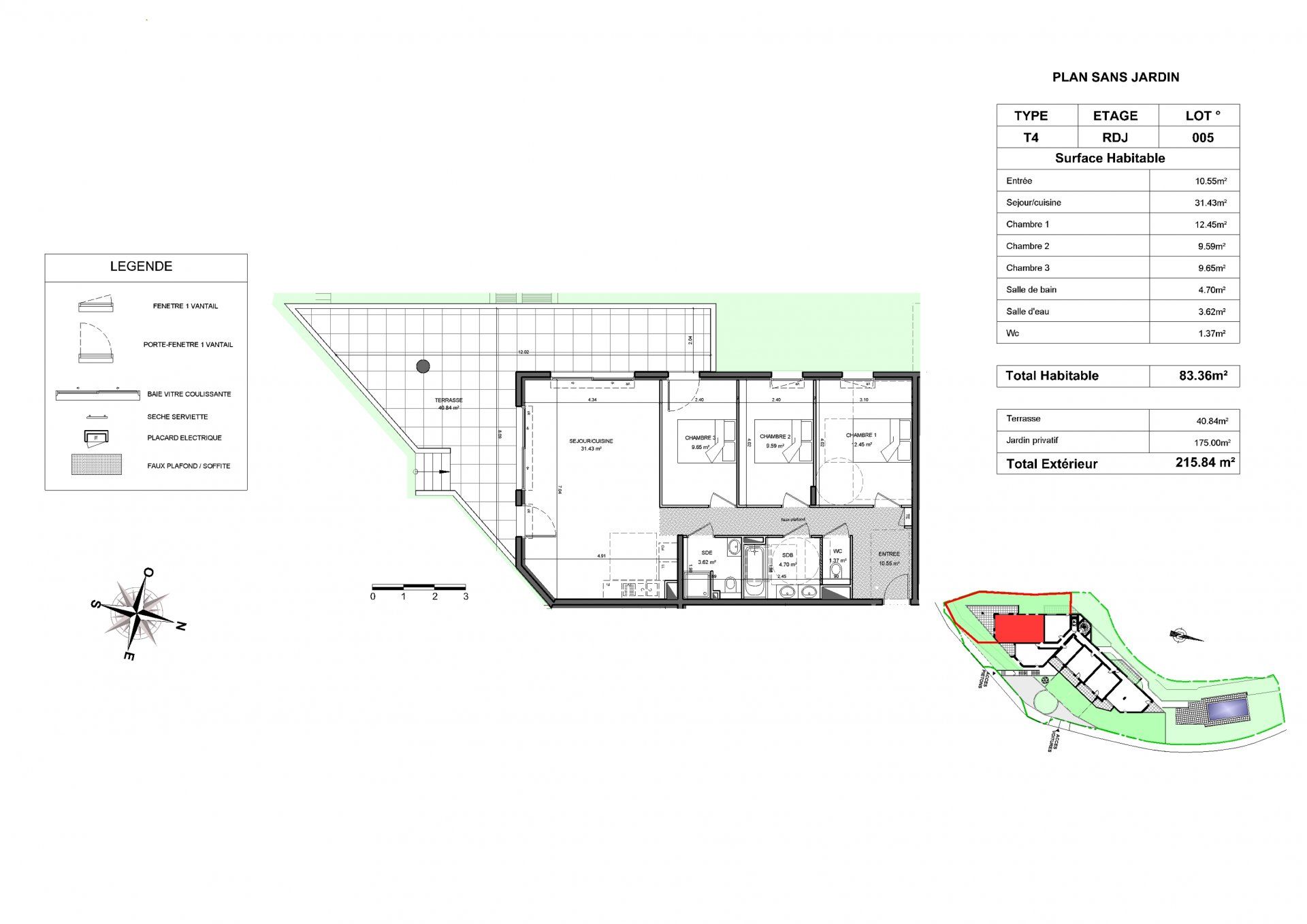 Kondominium w Saint-Andre-de-la-Roche, Provence-Alpes-Cote d'Azur 10064347