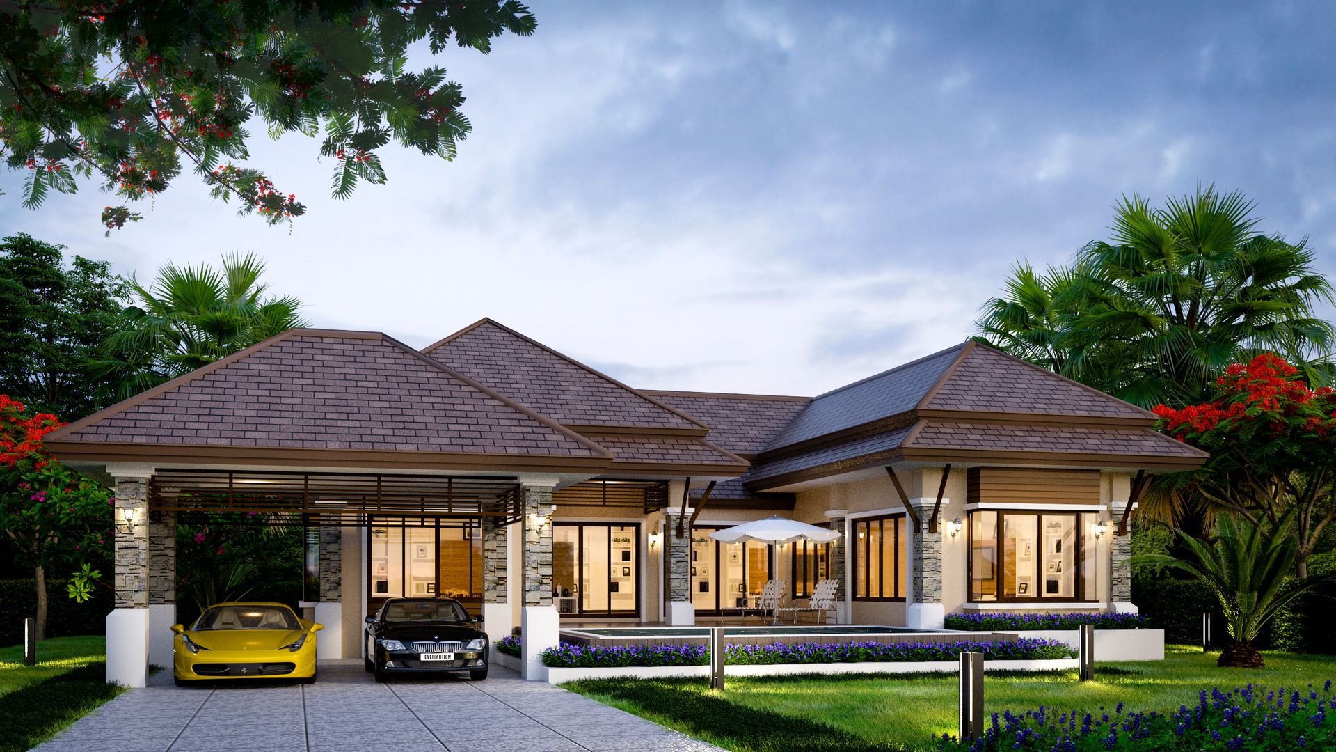 Hus i Hua Hin, Prachuap Khiri Khan 10065380