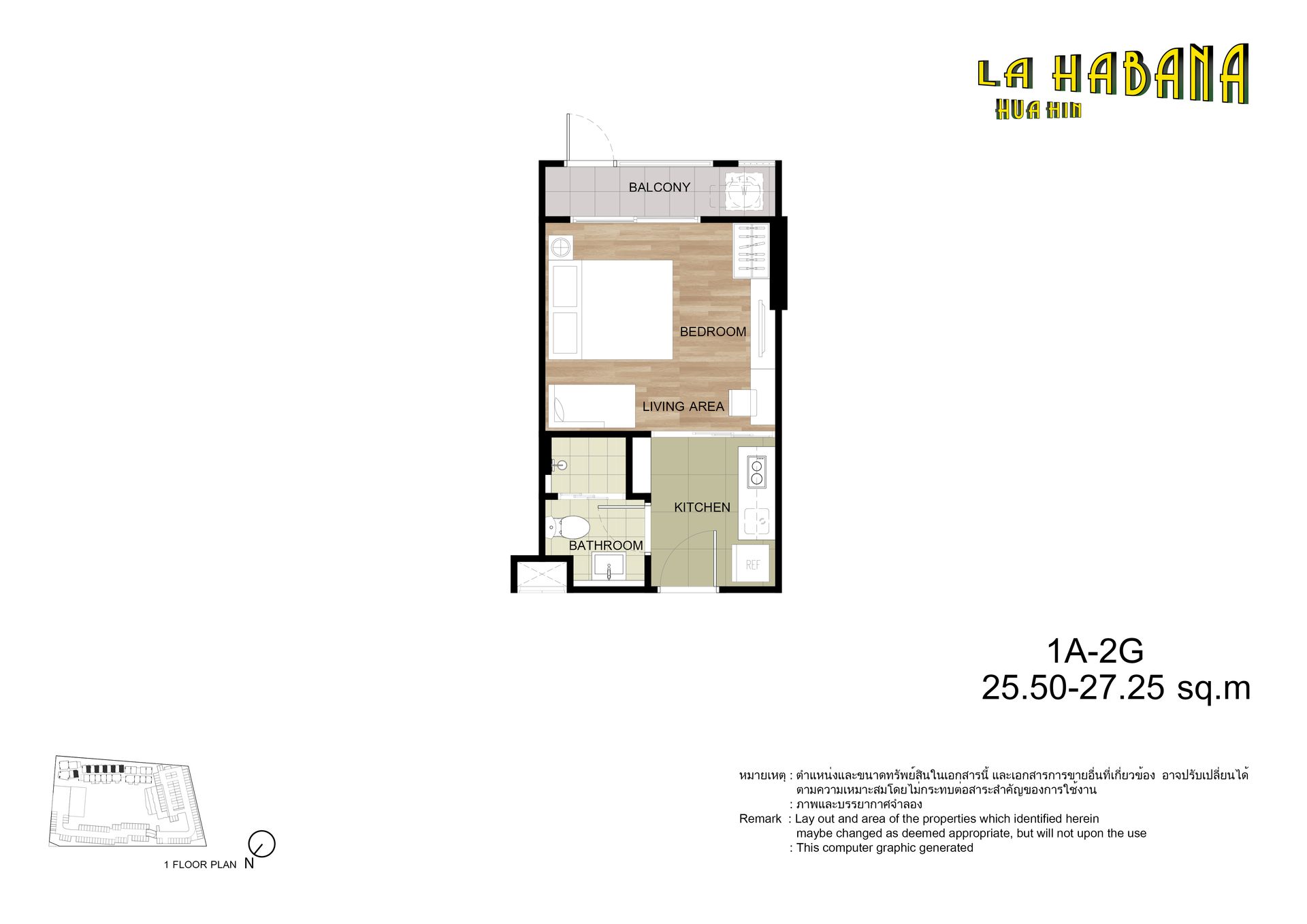 Kondominium di Hua Hin, Prachuap Khiri Khan 10066303