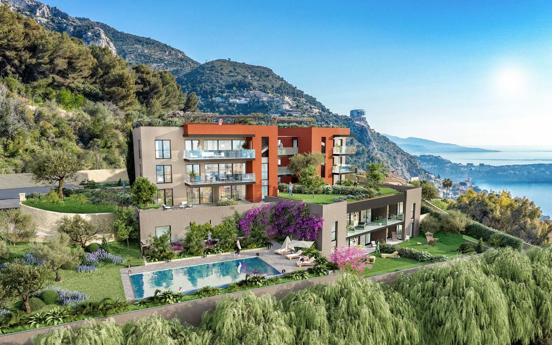 Osakehuoneisto sisään Beausoleil, Provence-Alpes-Cote d'Azur 10069475