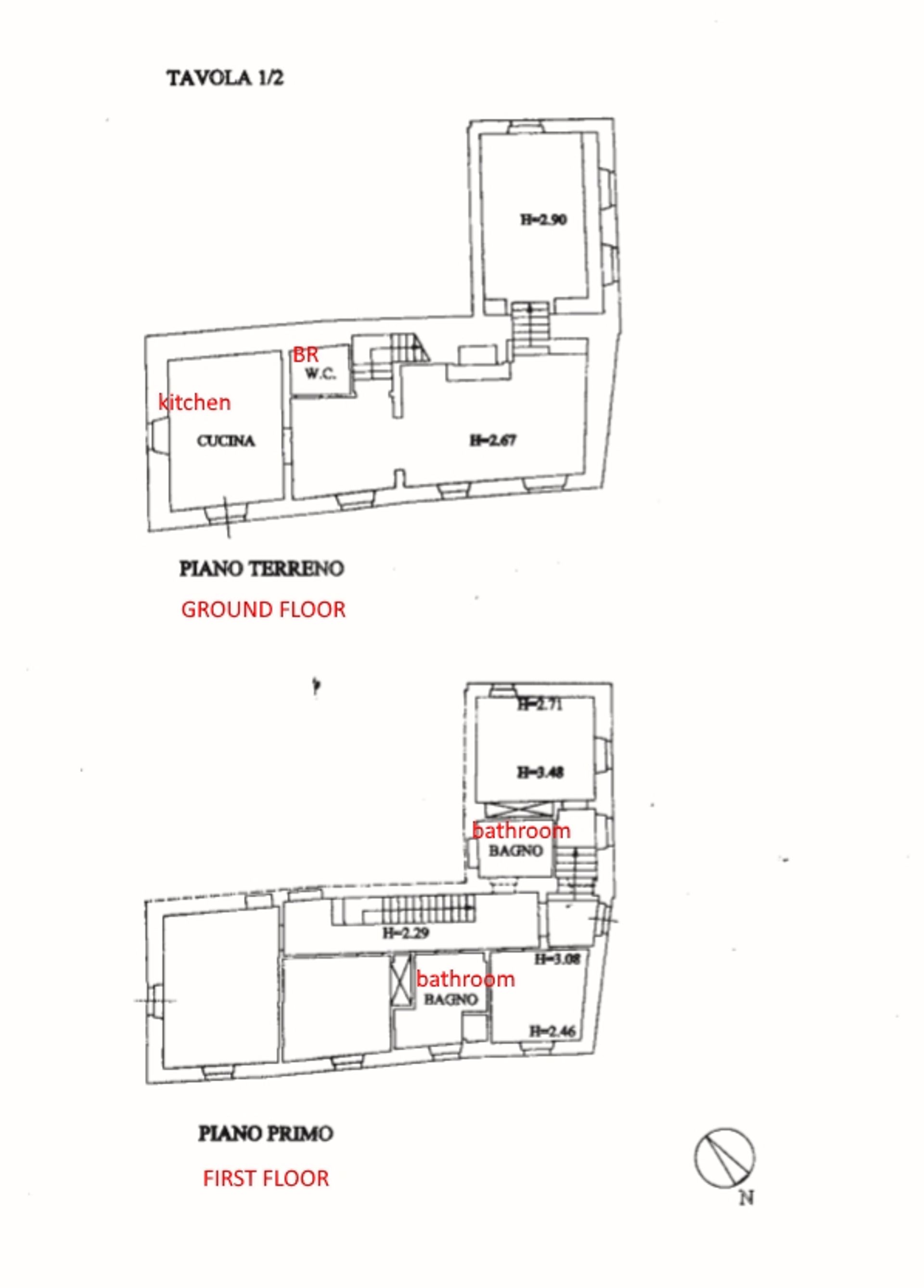 rumah dalam Lucca, Tuscany 10094437