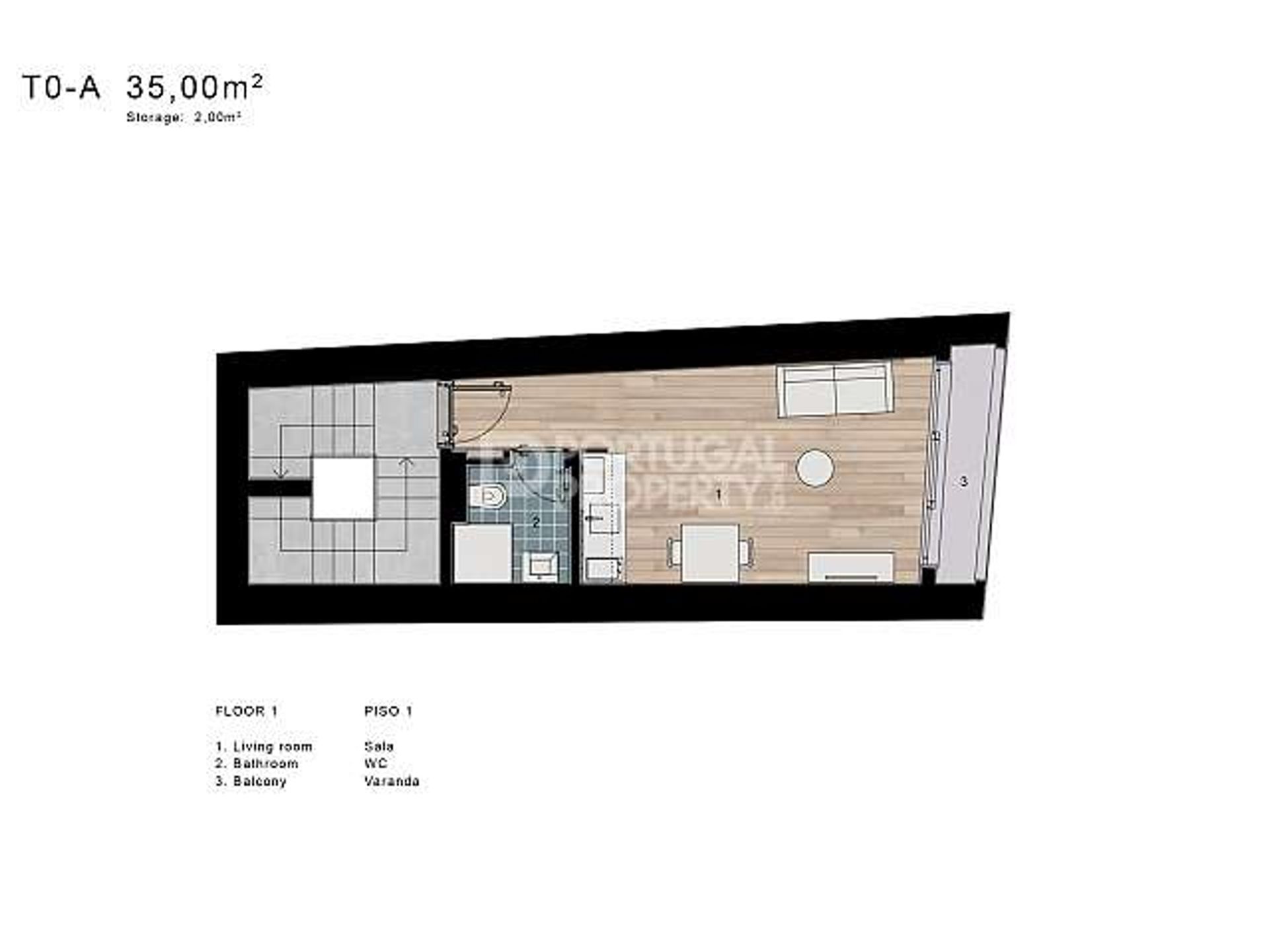 Condominium dans Massarelos, Porto 10101999