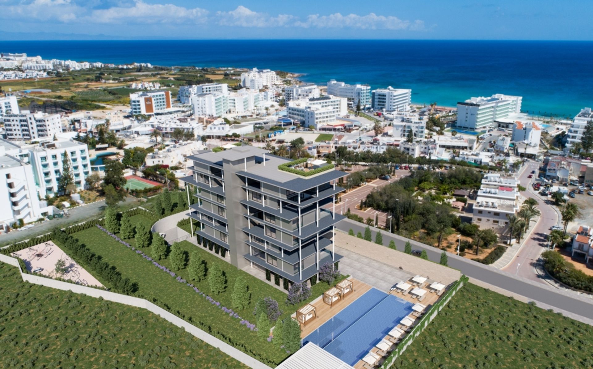 Kondominium dalam Protaras, Famagusta 10102989