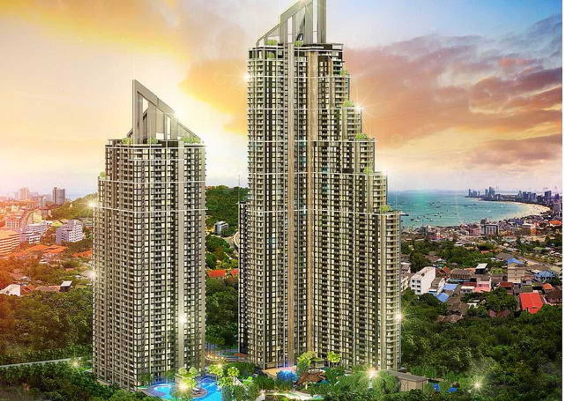 Kondominium dalam Pattaya, Chonburi 10105364